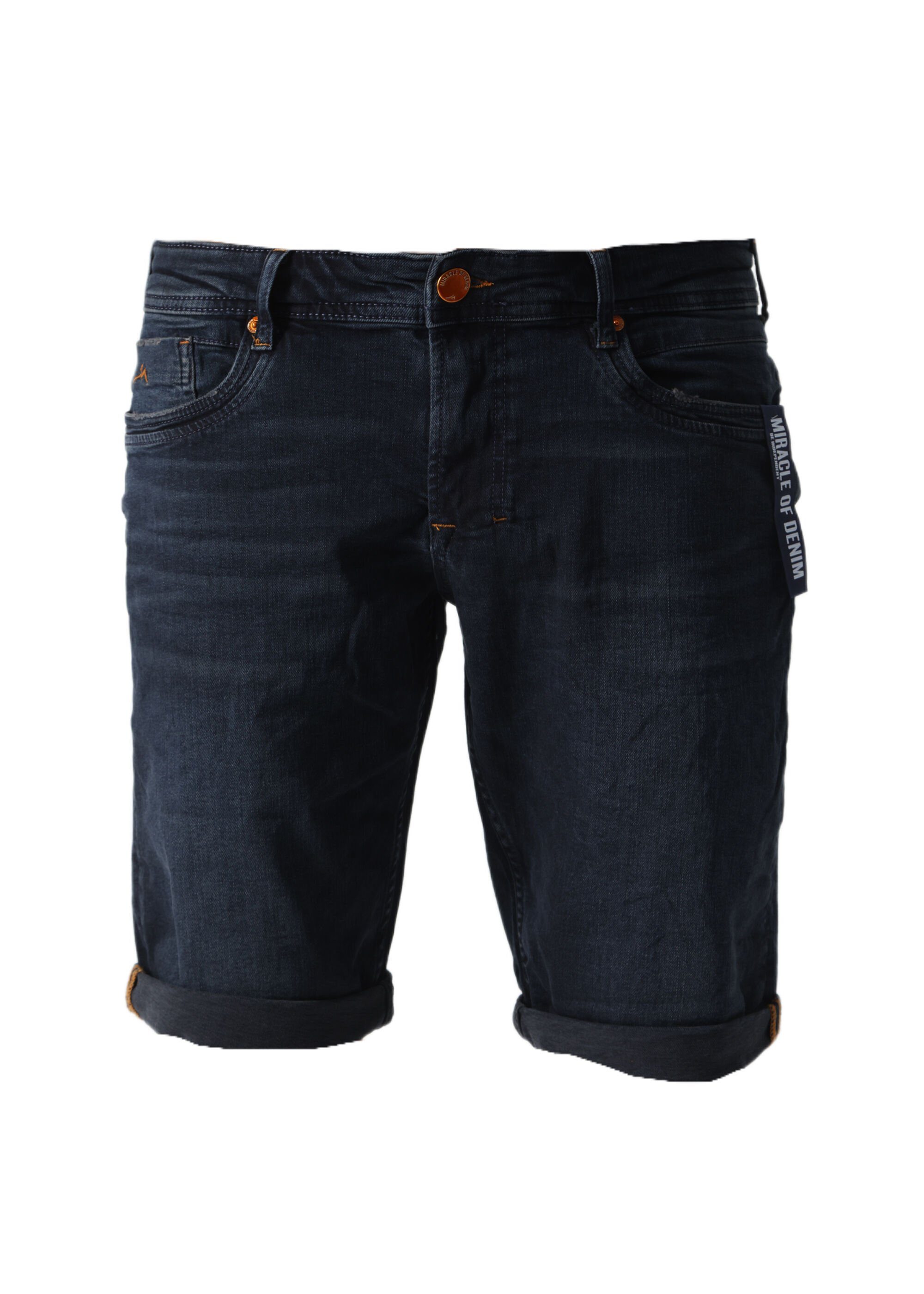 Rogers Thomas Regular-fit-Jeans Denim im Design of Blue Five-Pocket Miracle