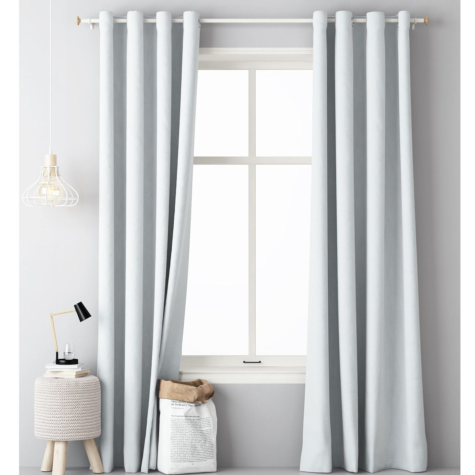 JEMIDI Scheibengardine Blickdichte Tischdecke 140x250cm mit günstig online kaufen
