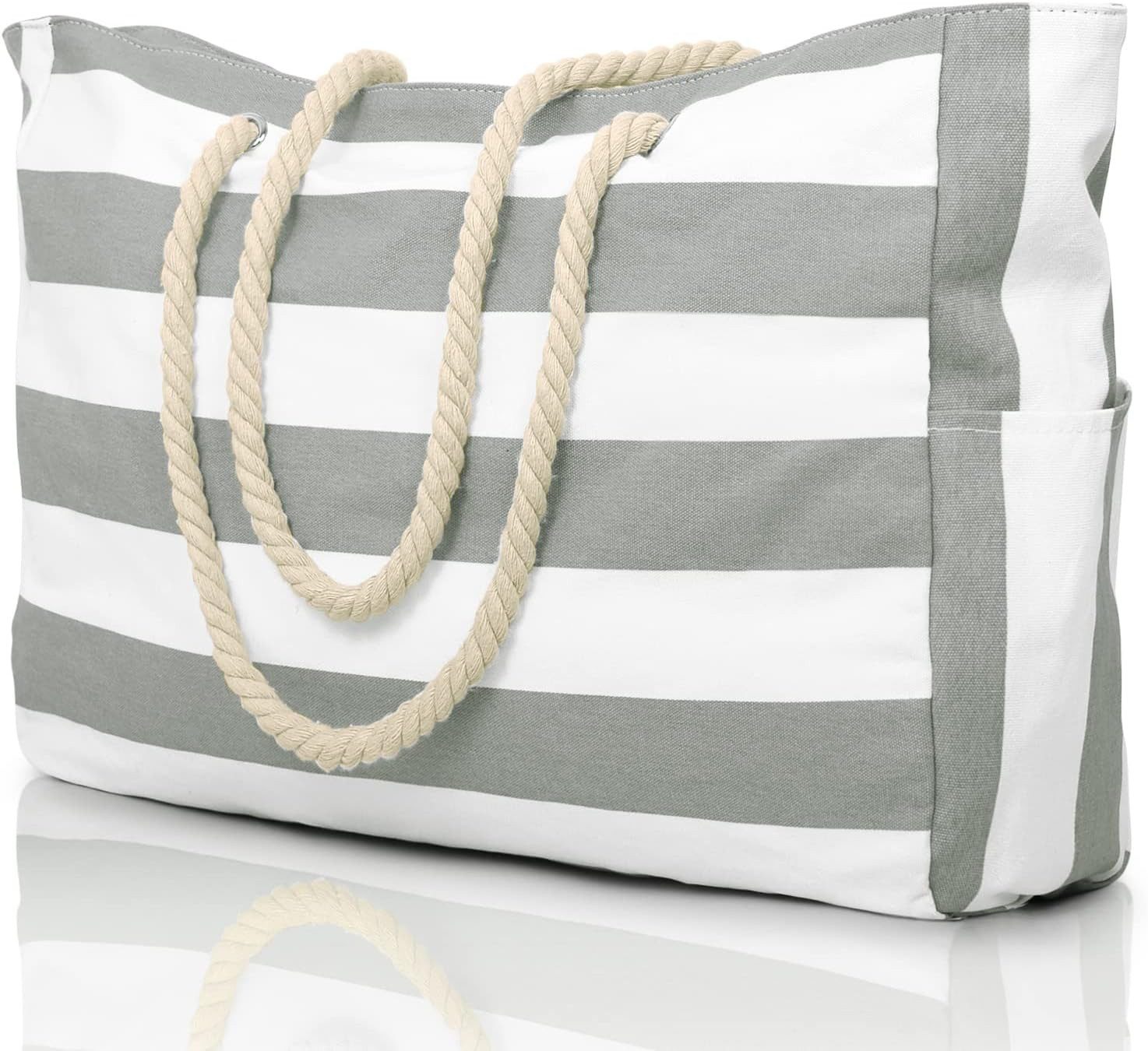 FELIXLEO Strandtasche Strandtasche wasserdicht Faltbar mit Reißverschluss Shopping Bag (1-tlg)
