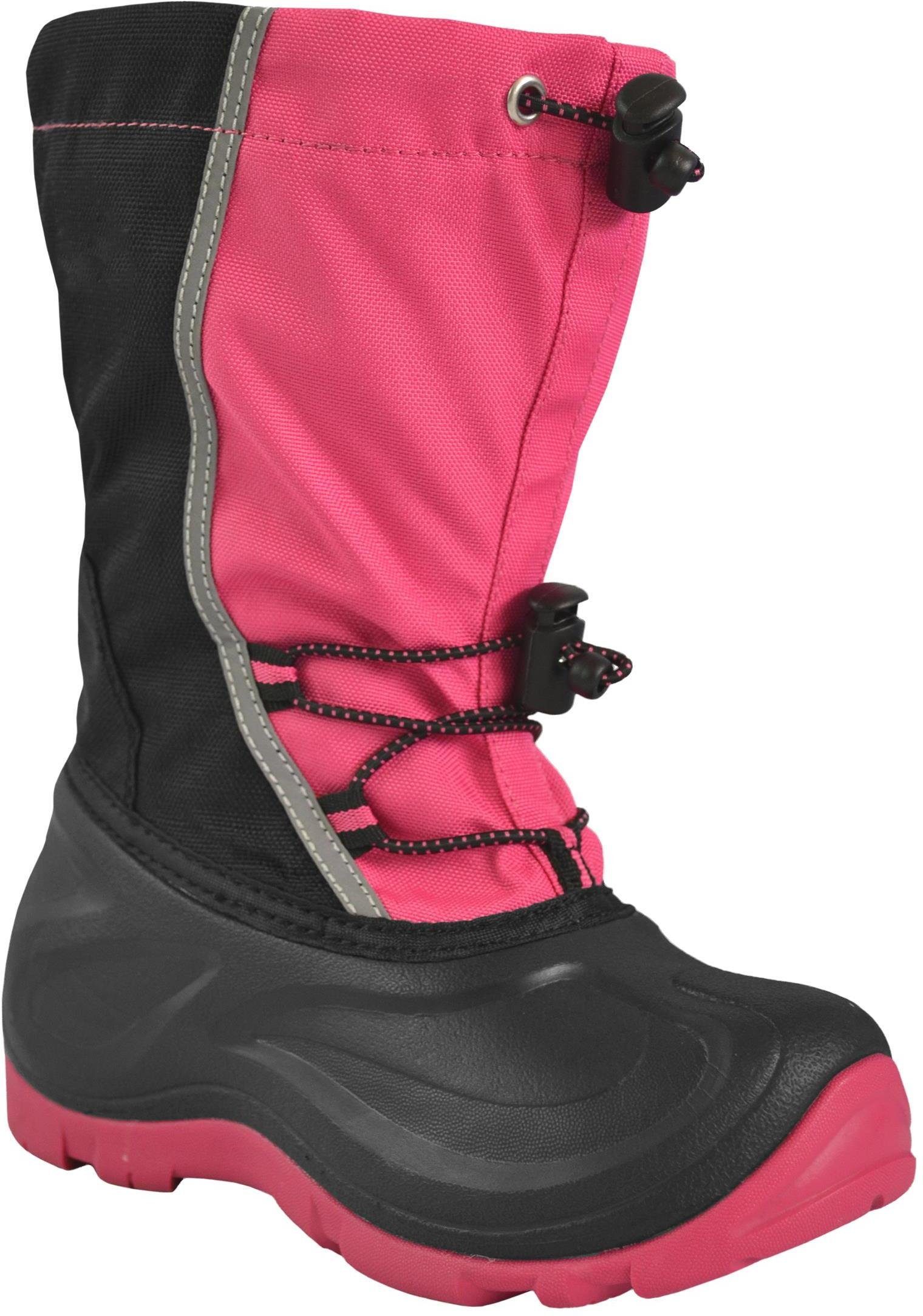 normani Kinder Winterstiefel für Mädchen Outdoorwinterstiefel wasserdichte Thermostiefel Outdoorstiefel Kinderstiefel Schneeschuhe