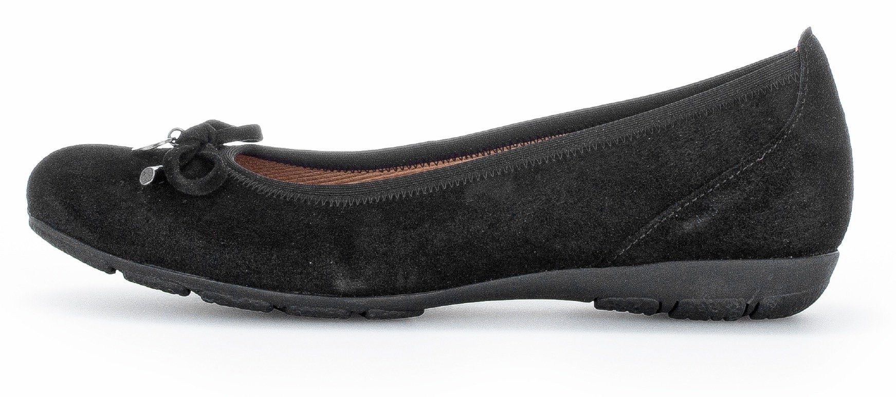 Gabor Ballerina Flache Schuhe, Business Schuhe mit Hovercraft Luftkammern-Laufsohle