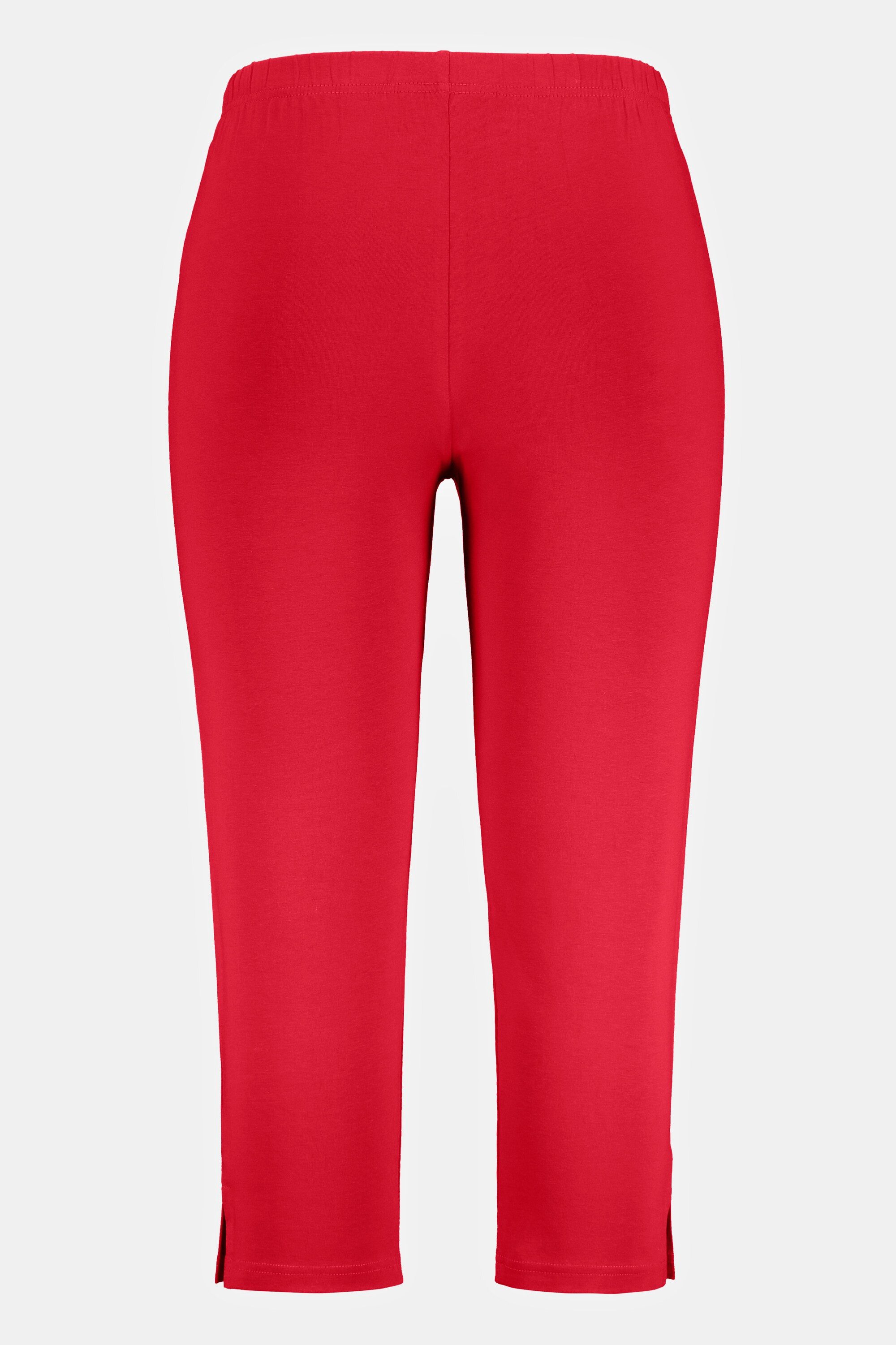 Ulla Popken Funktionshose bis 76 Caprihose Klassische 7/8 Hose in Uni günstig online kaufen