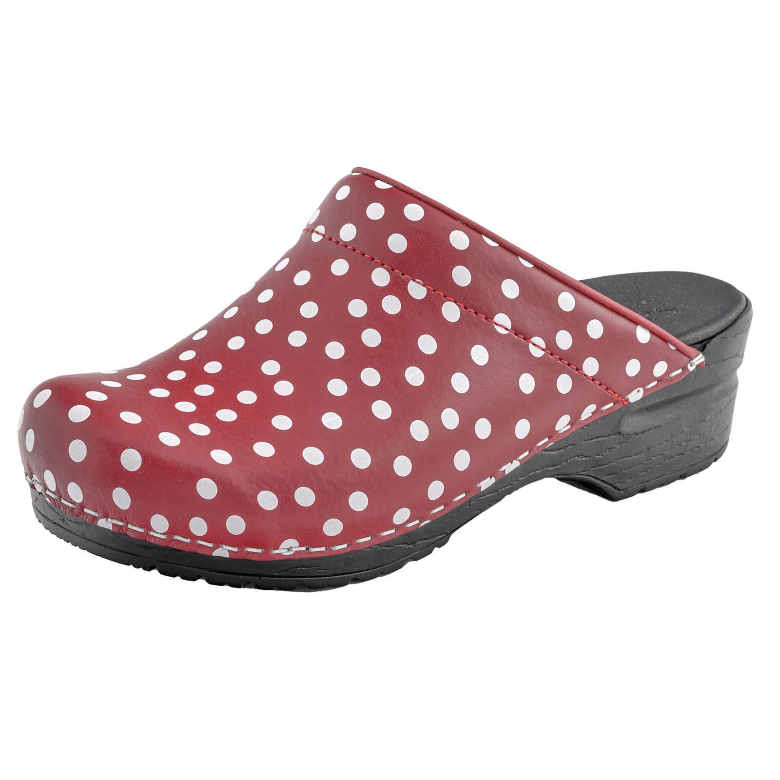 Original-Fenja Open Clog Red Sandale