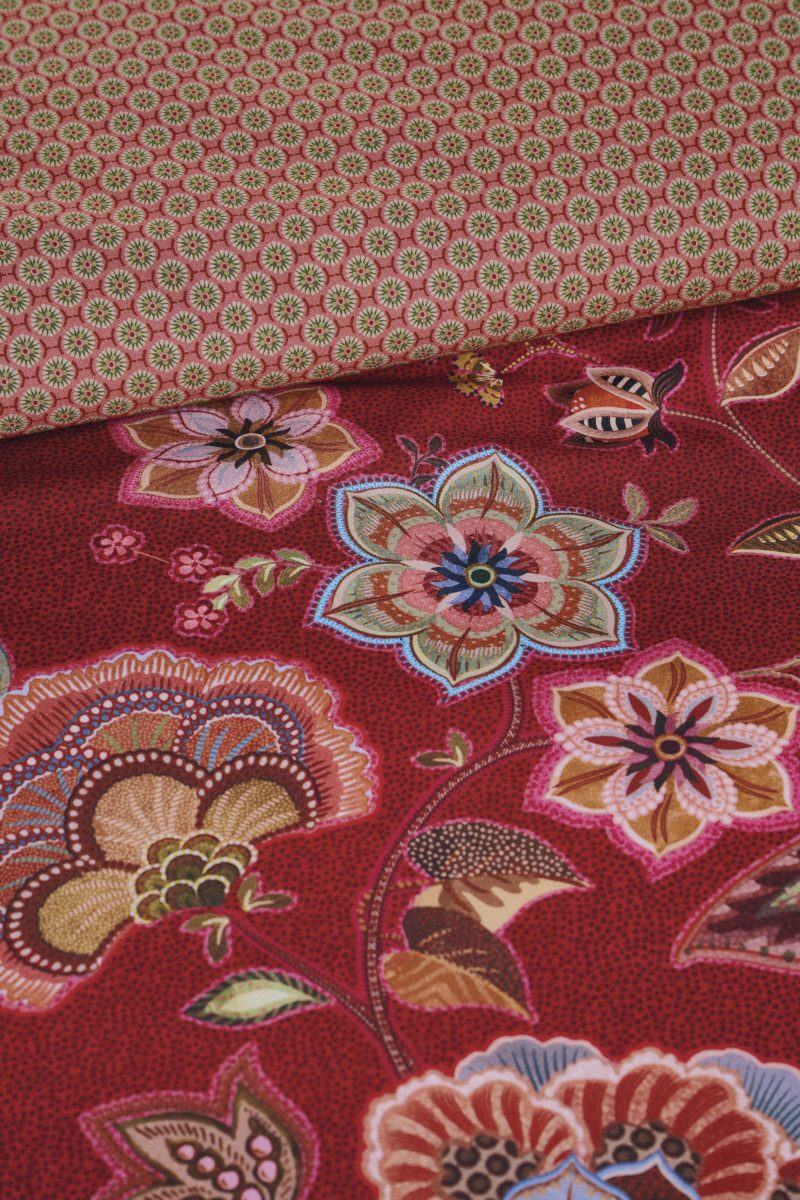PiP Studio Bettwäsche Matata Bettwäsche rot 135x200cm (1 Stück)