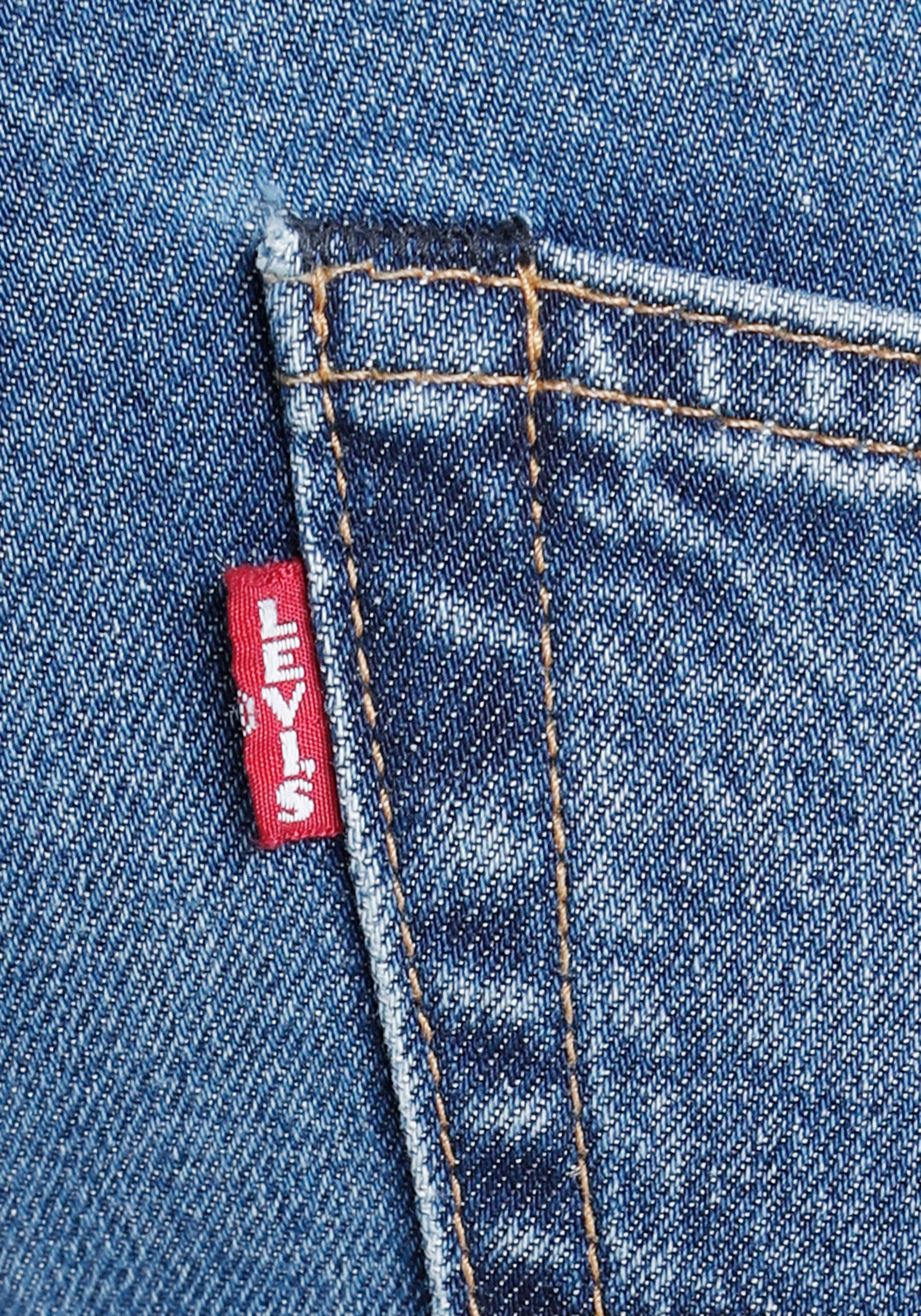 Z1487 I Levi's® MEDIUM INDIGO Skinny-fit-Jeans SKINNY WORN TAPER