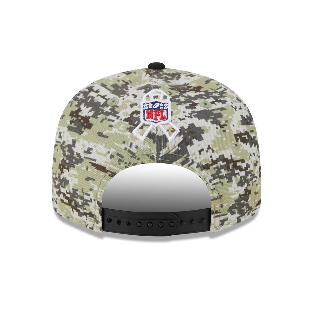 New Era Snapback Cap NFL Cap STEELERS PITTSBURGH 2023 Service to Snapback 9FIFTY Salute