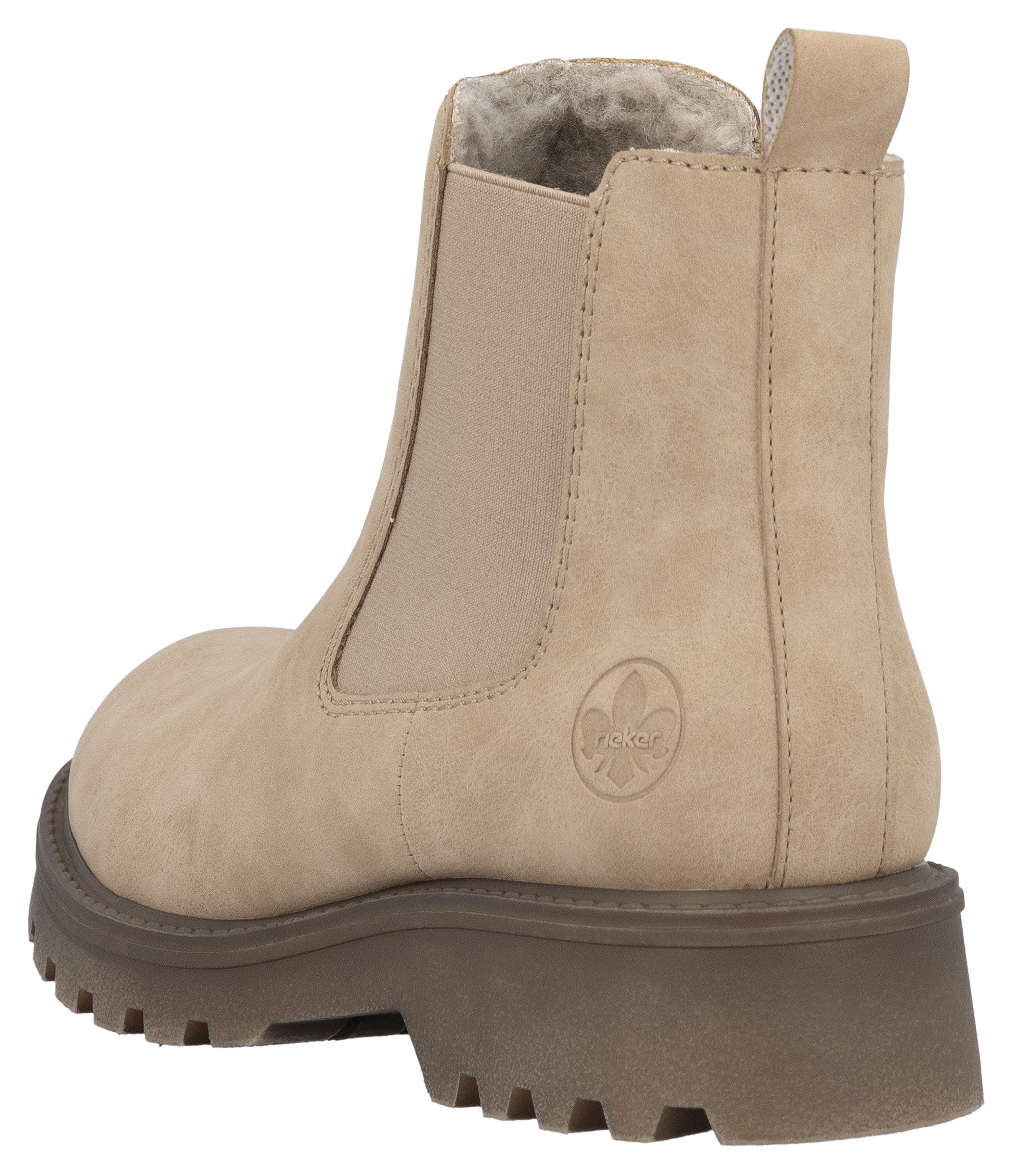 Rieker Chelseaboots, Schlupfboots, Stiefelette, Blockabsatz, mit günstig online kaufen