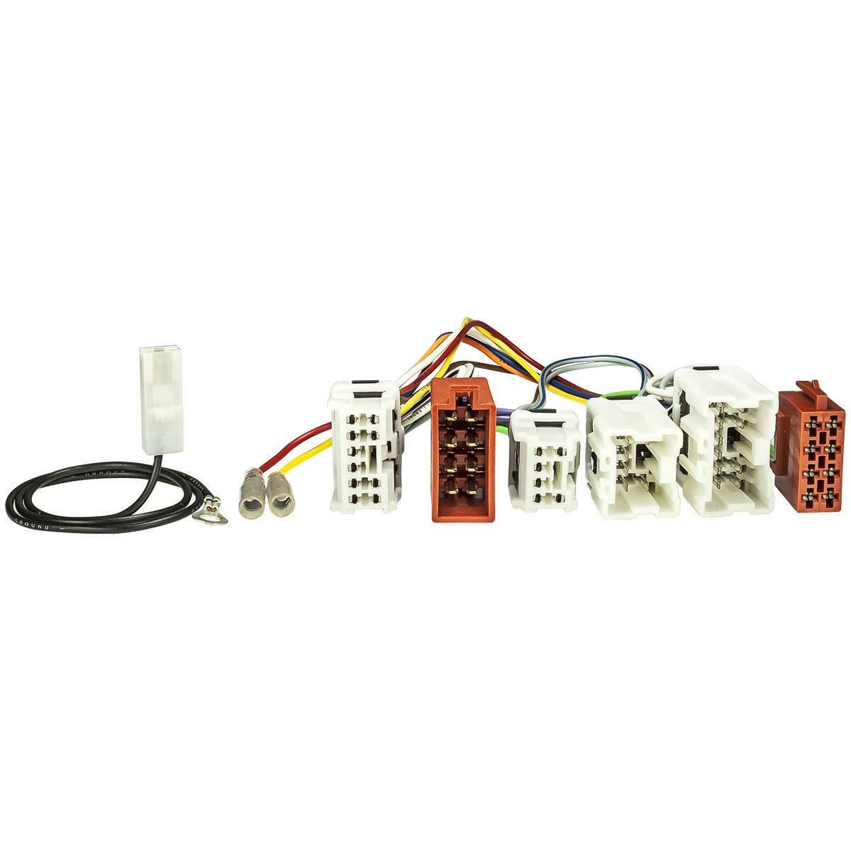 tomzz Audio T-Kabel ISO passt für Nissan zur Einspeisung von Freisprecheinrichtung Auto-Adapter