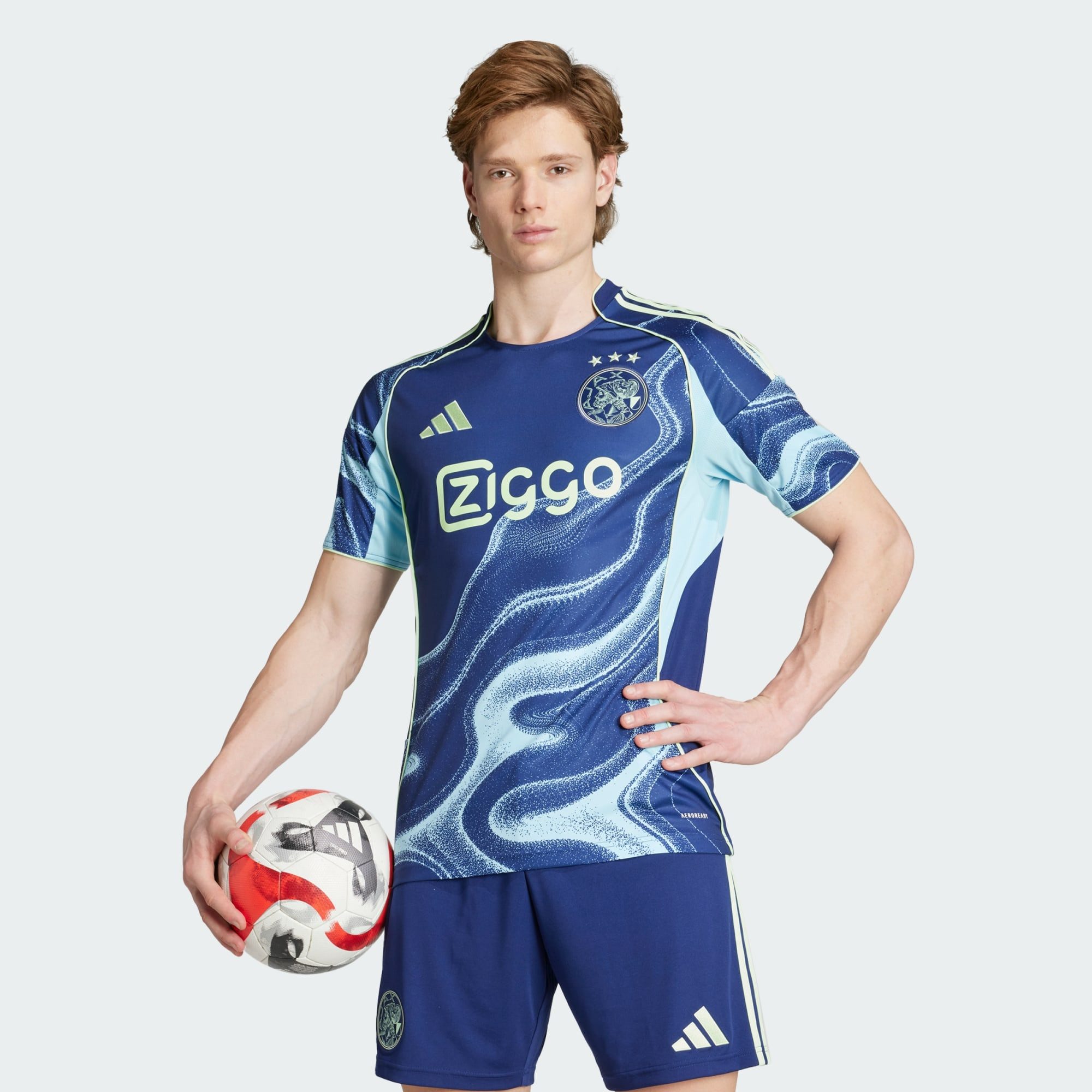 adidas Performance T-Shirt AJAX AMSTERDAM 25/26 AUSWÄRTSTRIKOT (1-tlg) günstig online kaufen