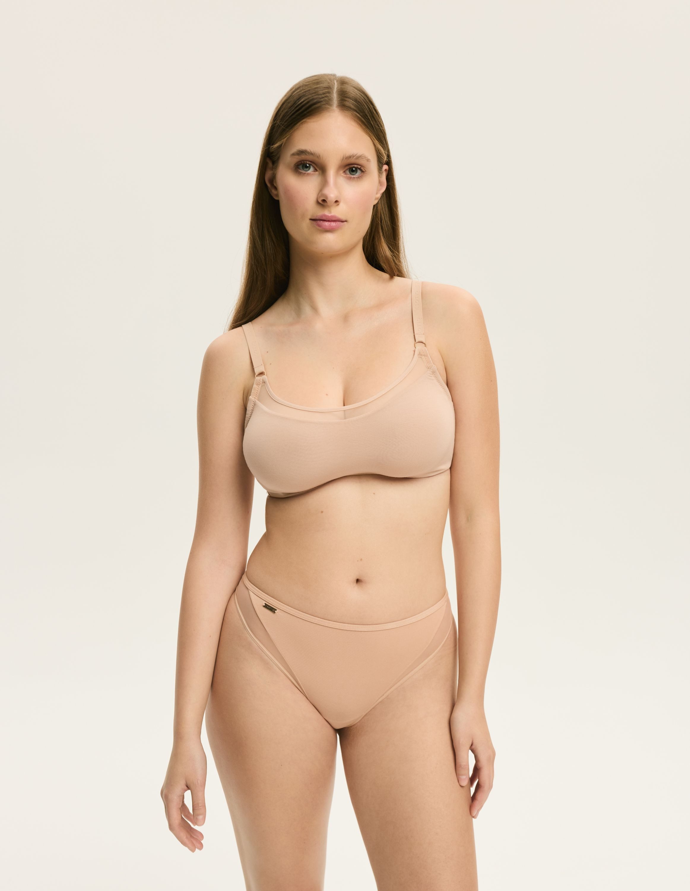 ESOTIQ Bralette-BH Bralette Blissy, nahtlos, Stickerei