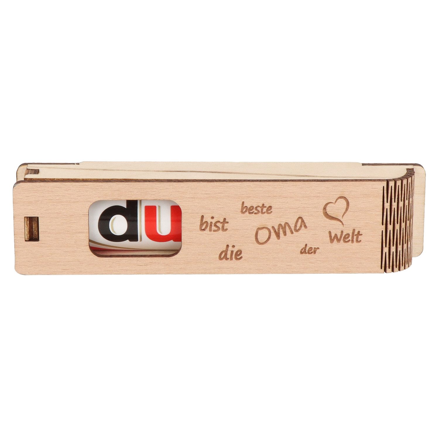 Spruchreif® Aufbewahrungsbox Du-Box inkl. Duplo, Geschenkbox günstig online kaufen