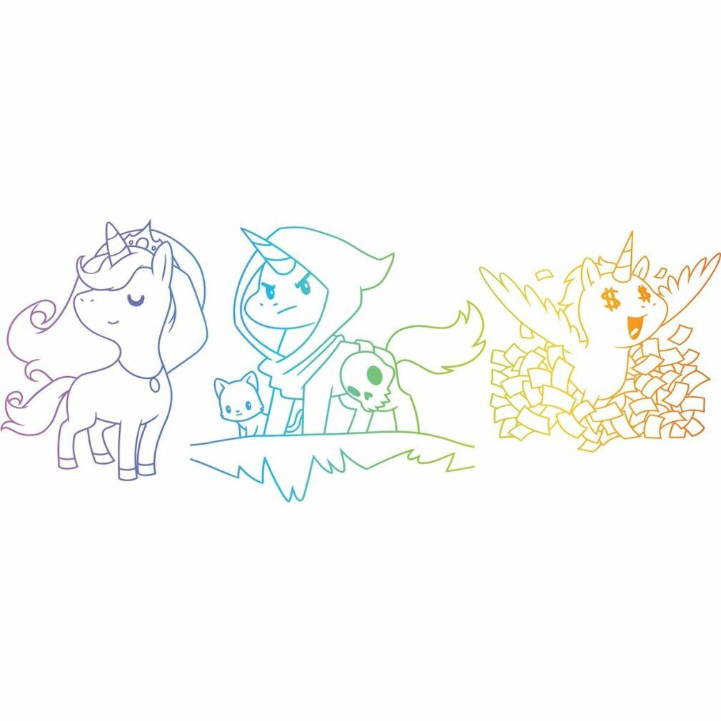 Asmodee Spiel Tischspiel Unstable Unicorns (FR)