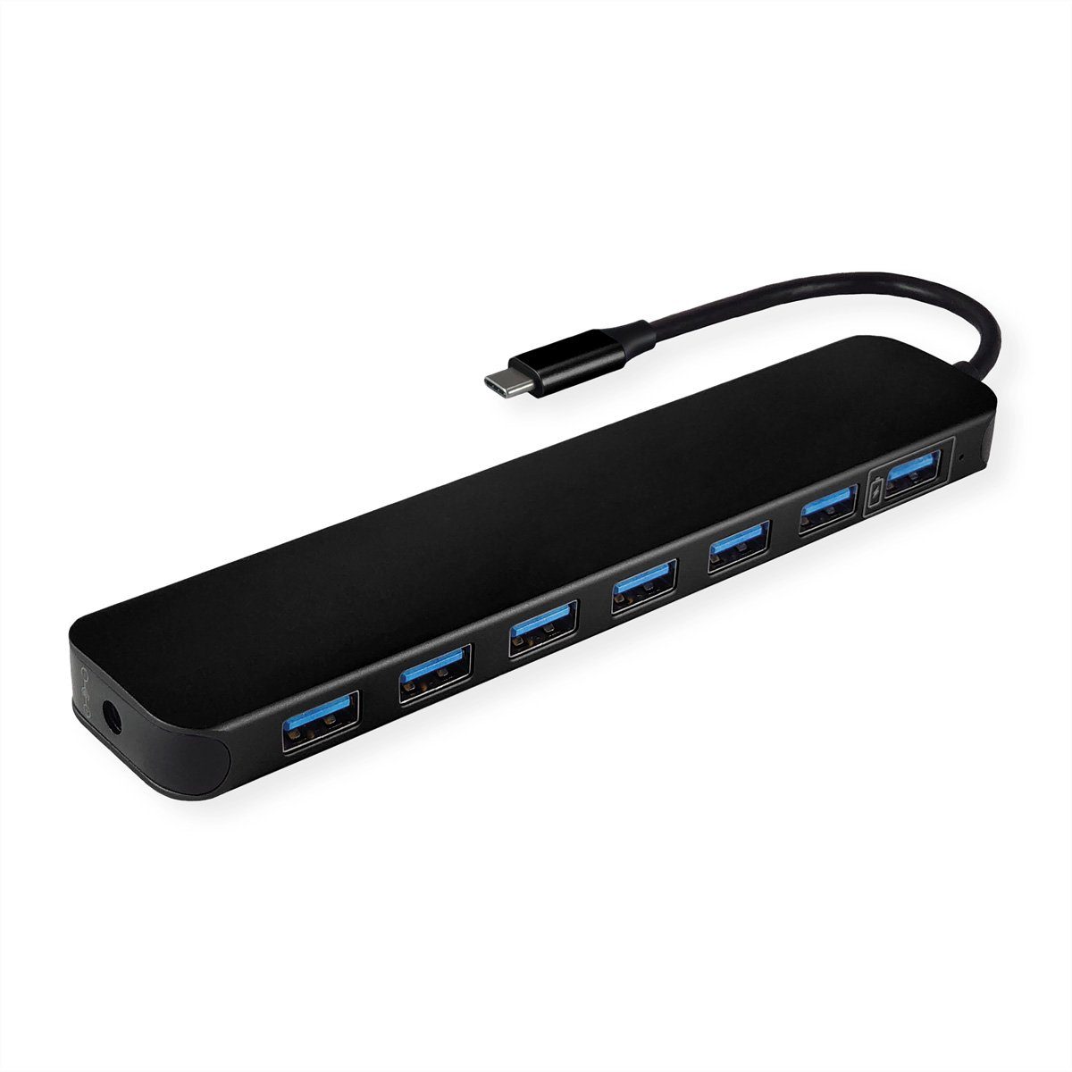 USB 3.2 Gen 1 Hub, 7fach, Typ C Anschlusskabel Computer-Adapter