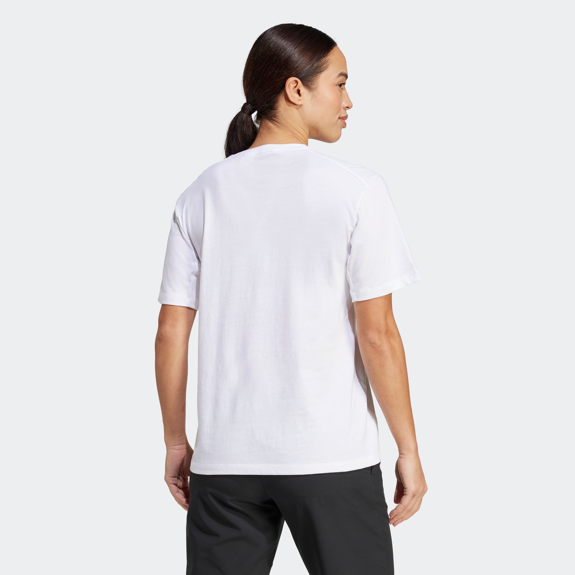 adidas TERREX Funktionsshirt CLASSIC LOGO für Sportmode und Outdoormode, mit Kurzarmdesign, ohne Verschluss