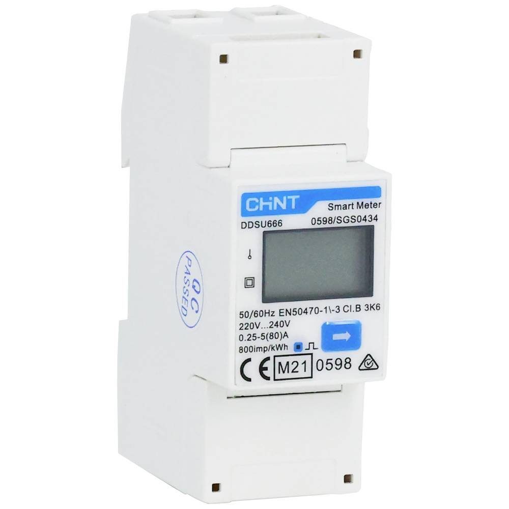 CHINT Wechselstromzähler Digitaler Drehstromzähler DTSU666, RS 485 programmierbar