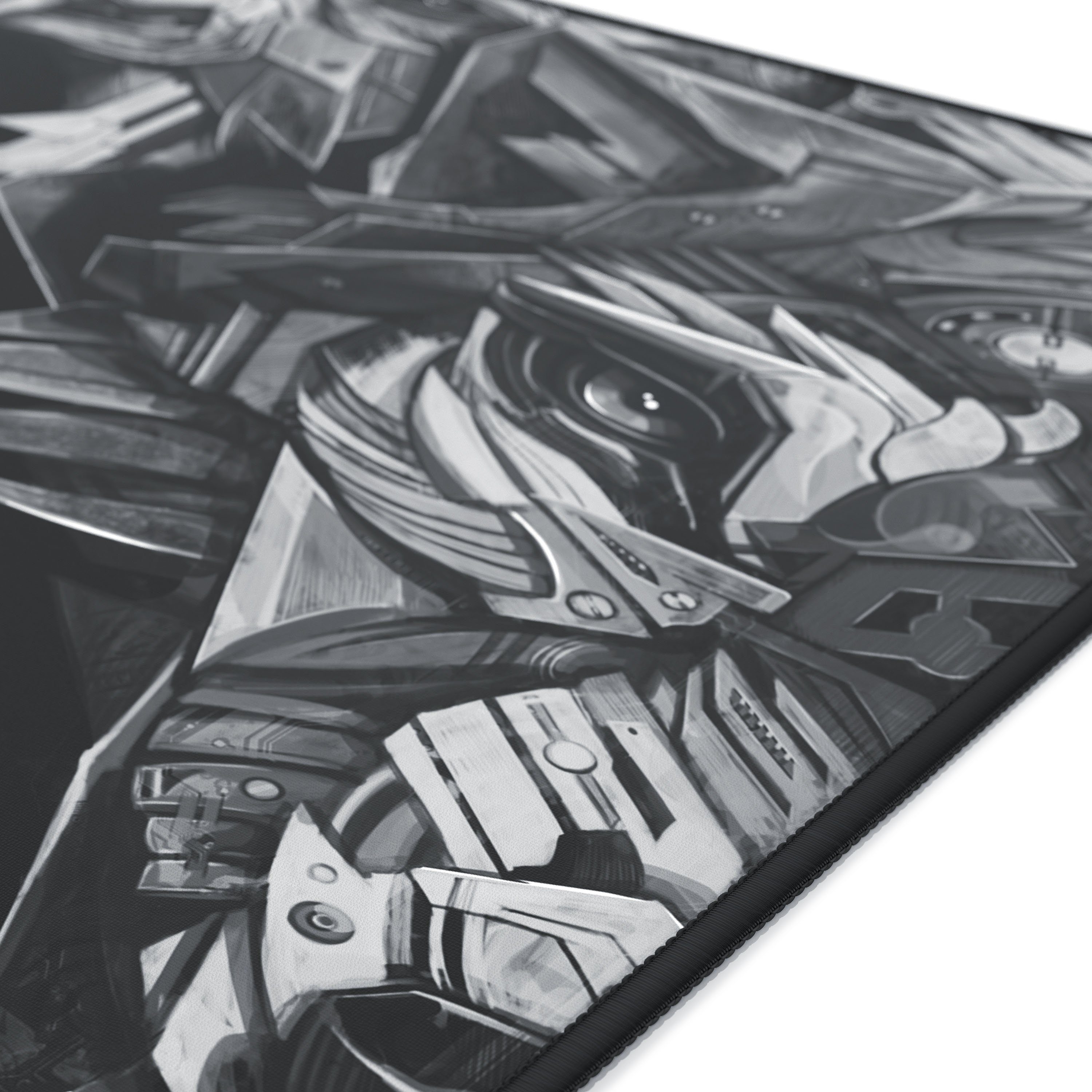 Titanwolf Gaming Mauspad XXL Speed Mousepad 900 x 400 x 3 mm, große Tischunterlage (1-St), rutschfest, abwaschbar, Geschwindigkeit & Präzision, Wolfmotiv rechts – Bild 4 von 5