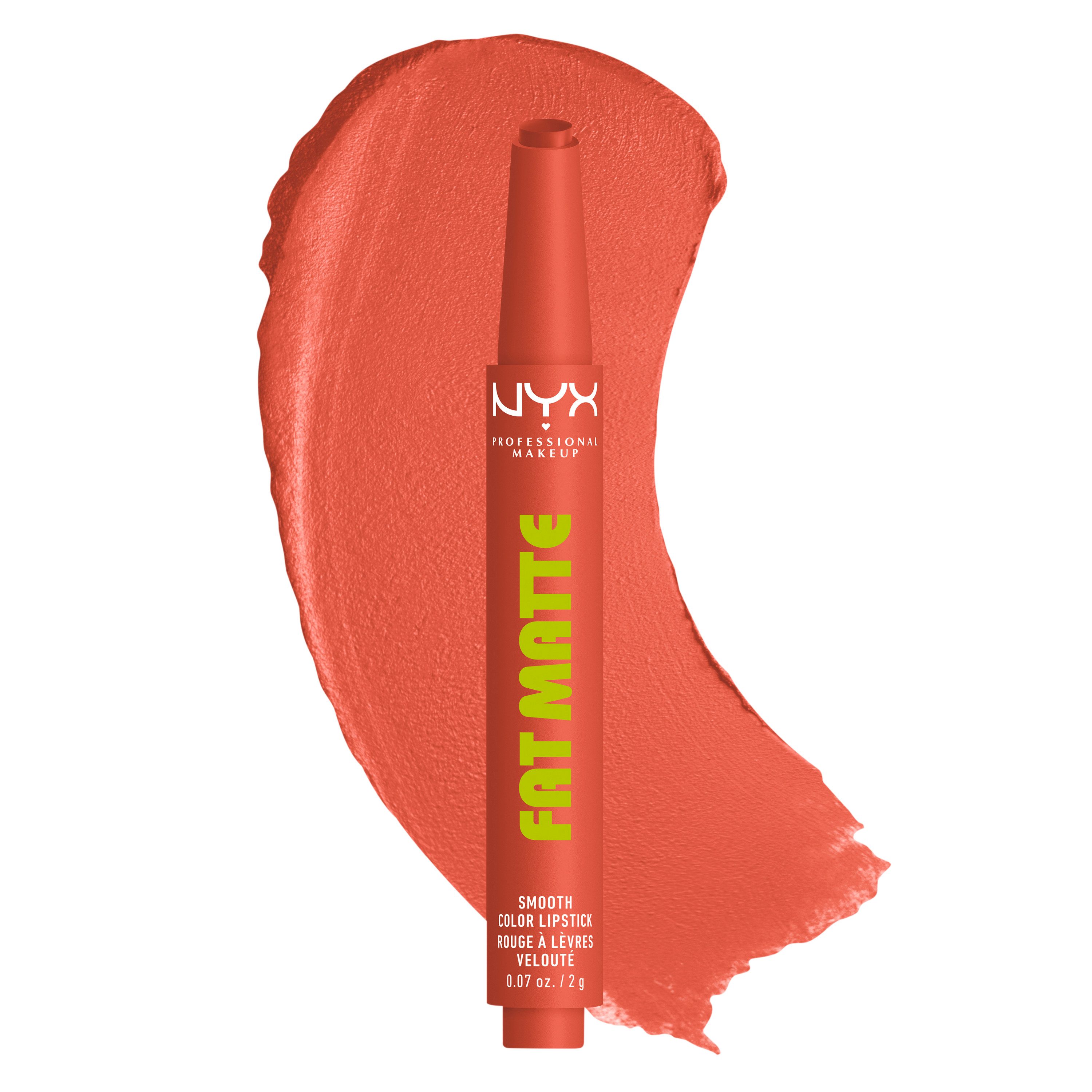 NYX PROFESSIONAL MAKEUP Lippenstift FAT MATTE SMOOTH LIPSTICK