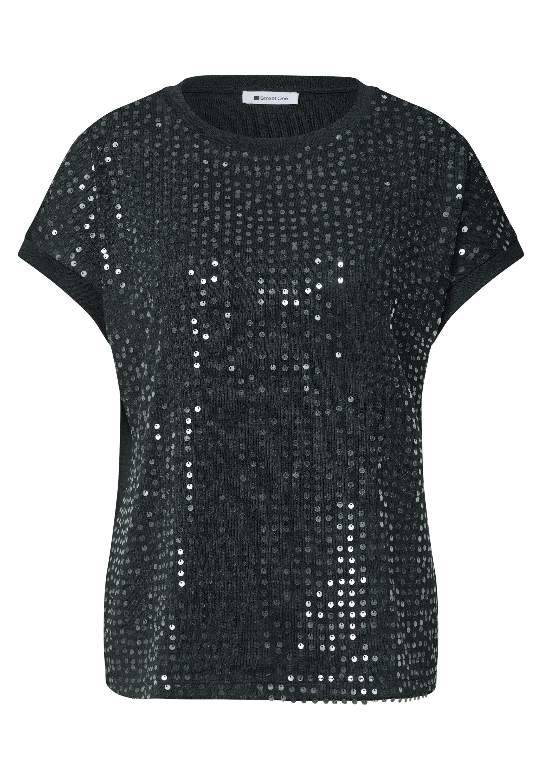 STREET ONE T-Shirt mit Rundhalsausschnitt – Bild 4 von 5