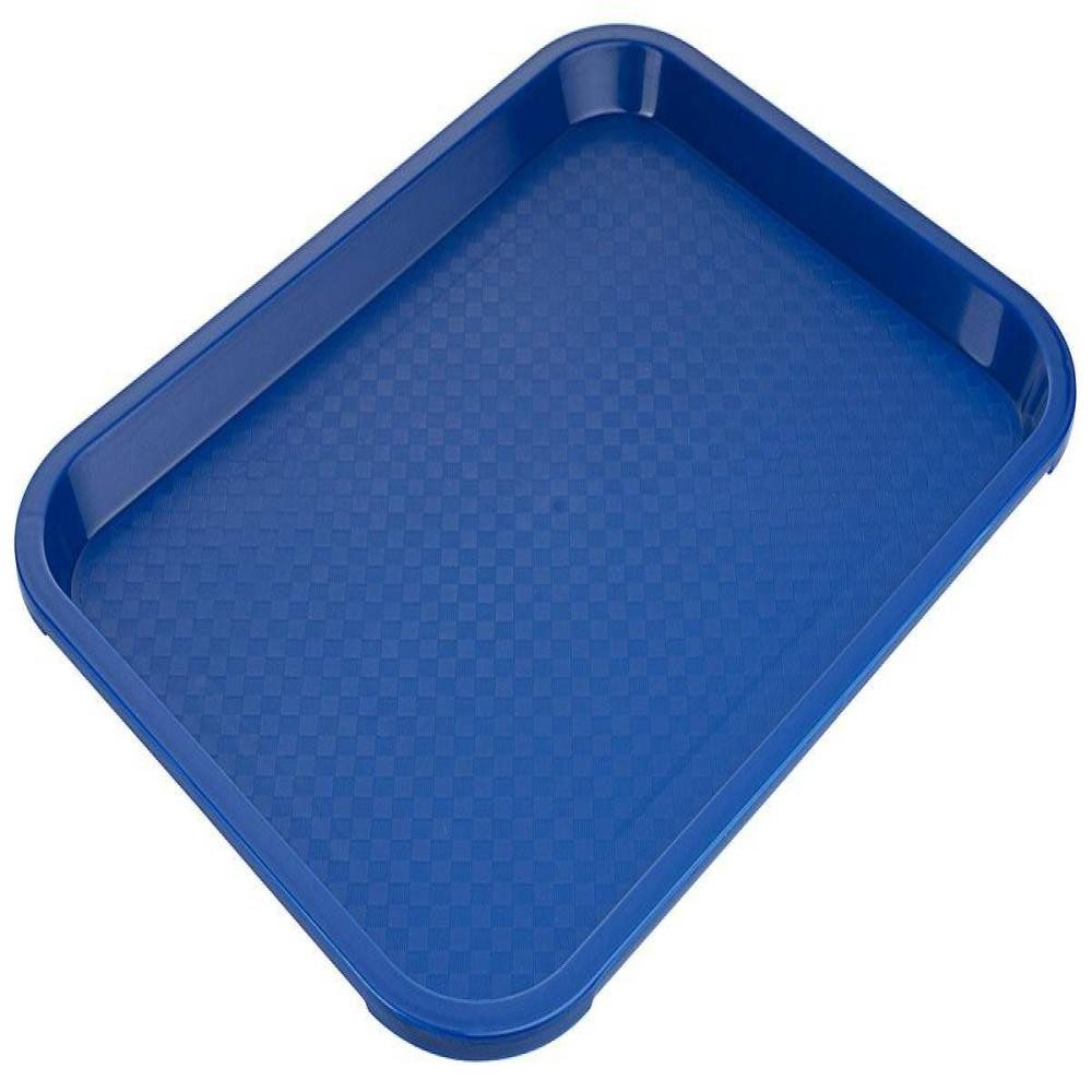 Contacto Tablett Contacto Fast Food Tablett 35 cm blau Polypropylen blau 35 x 27 cm