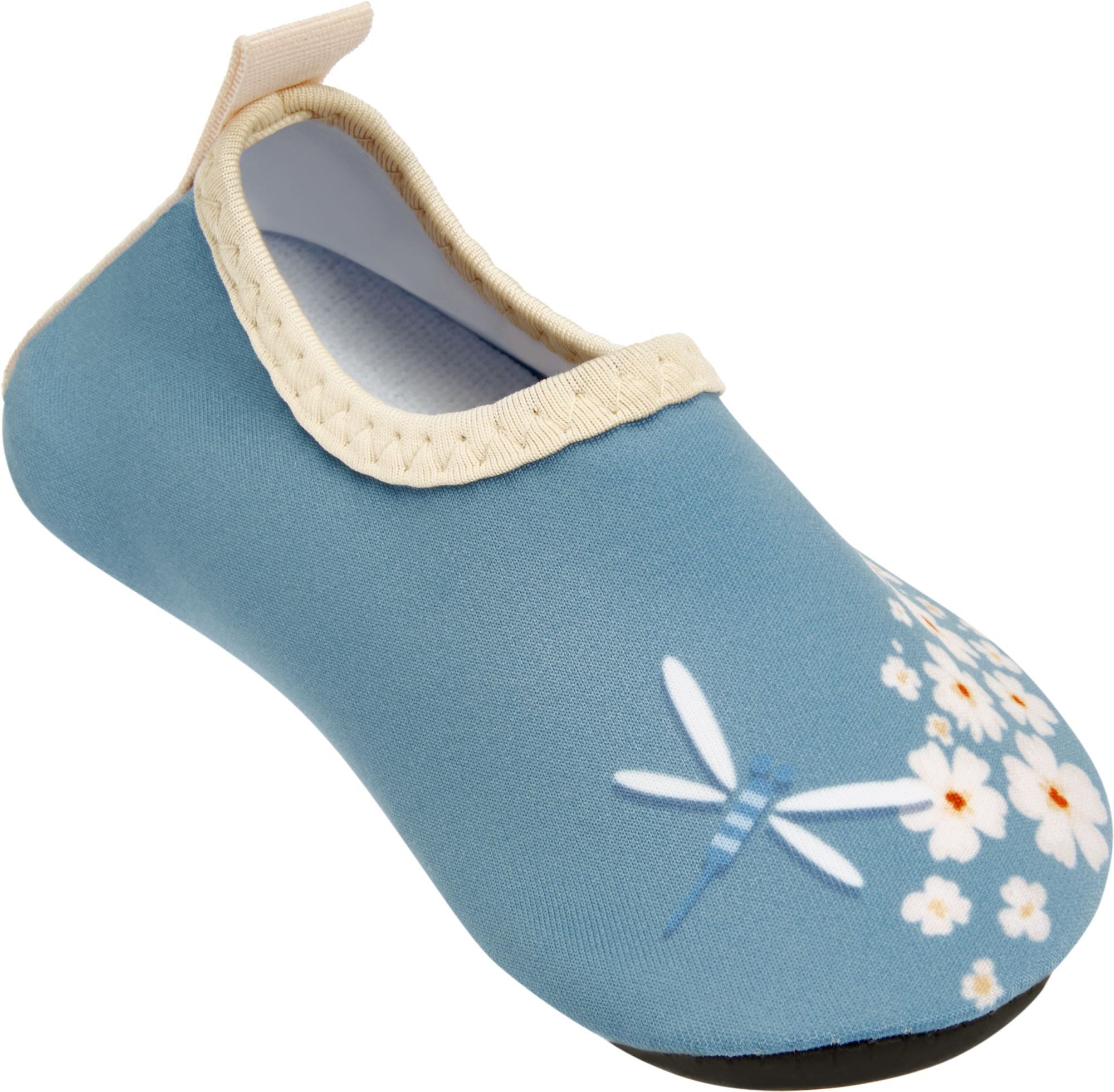 Playshoes Barfußschuh Barfuss-Schuh Blümchen, Farbe: petrol, günstig online kaufen
