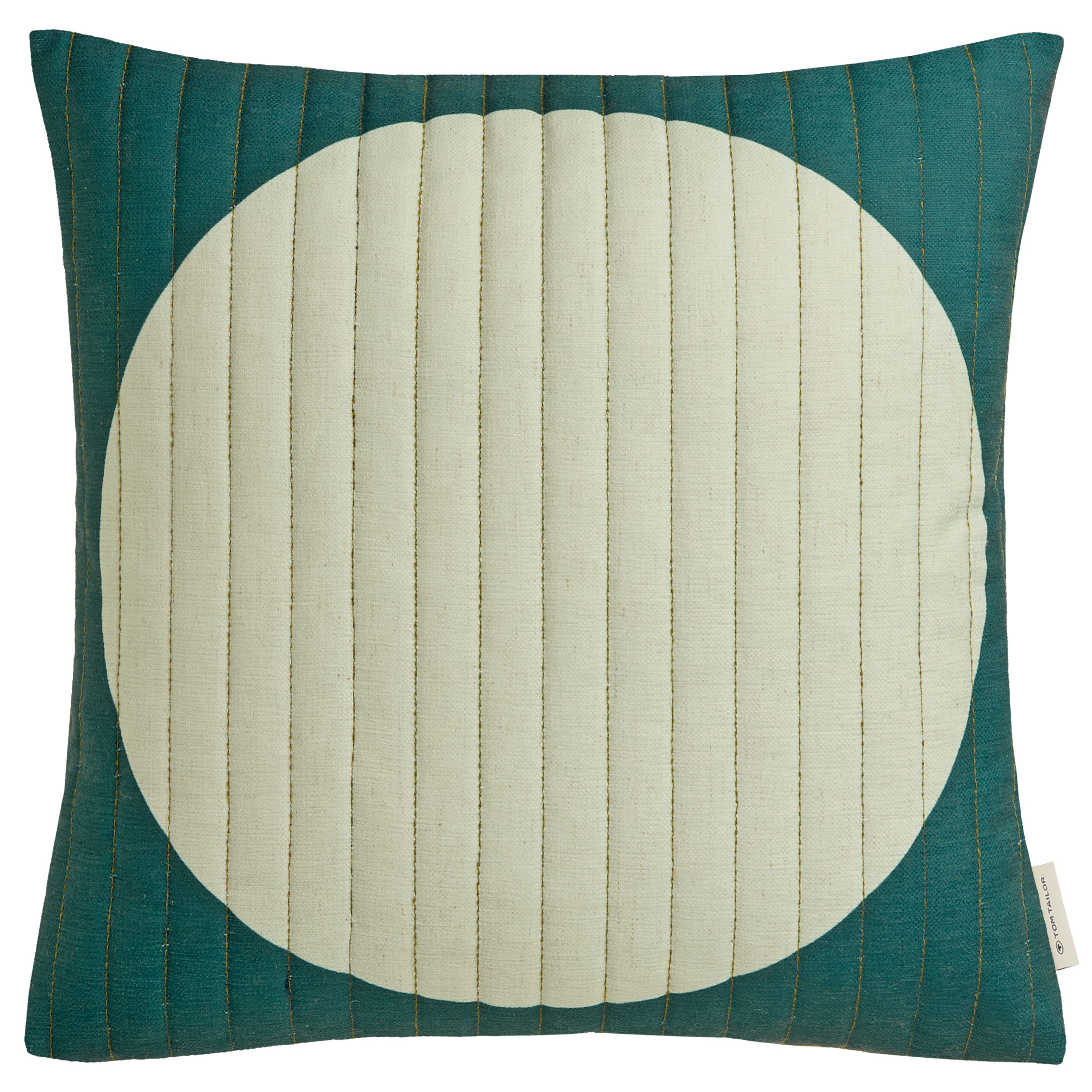 TOM TAILOR HOME Dekokissen Circle, mit graphischen Steppungen