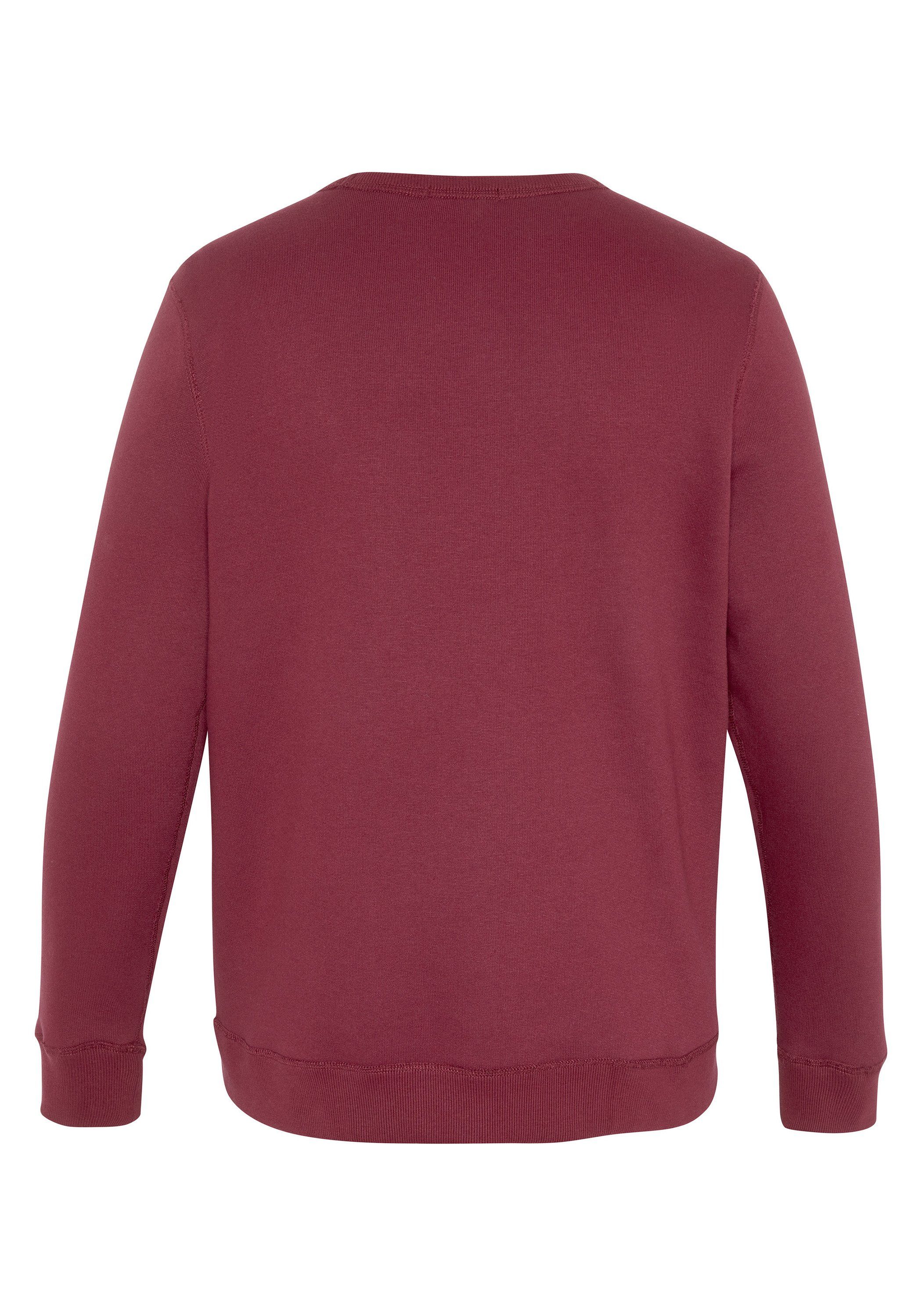 Chiemsee Sweatshirt Sweater im Basic-Look mit Logo-Motiv 1 günstig online kaufen