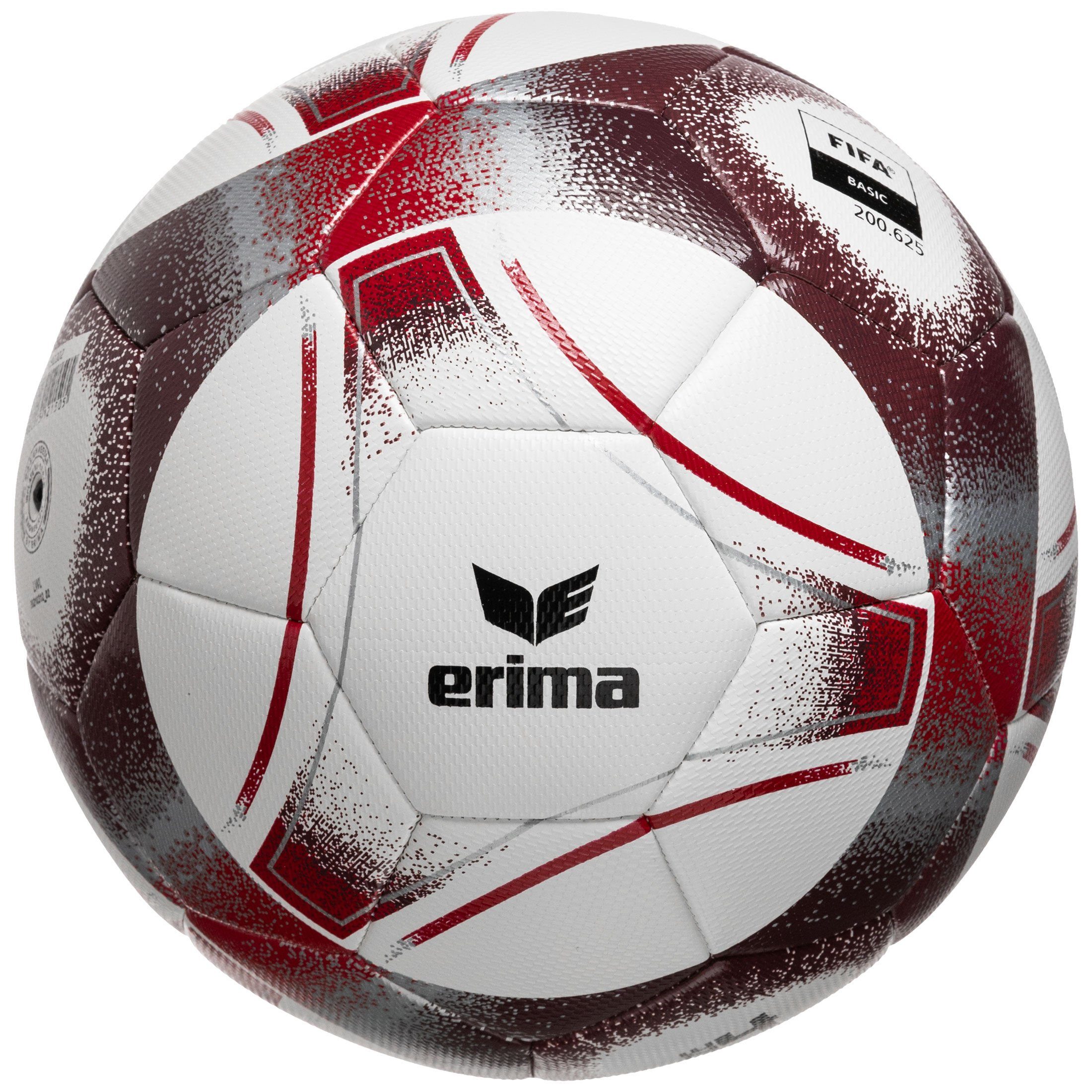 Fußball Fußball Hybrid Training rot bordeaux / Erima