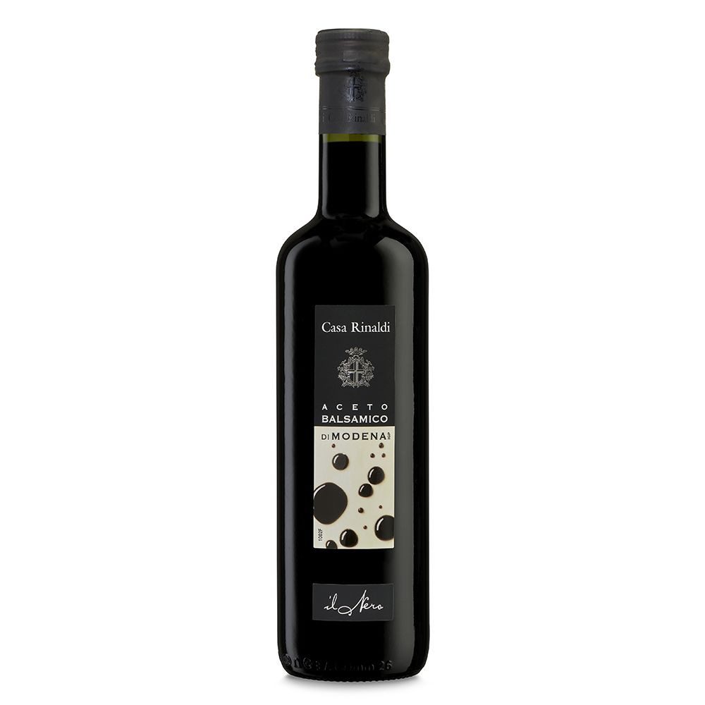 Casa Rinaldi Essig, Casa Rinaldi Aceto Balsamico di Modena Il Nero Glasflasche 500ml