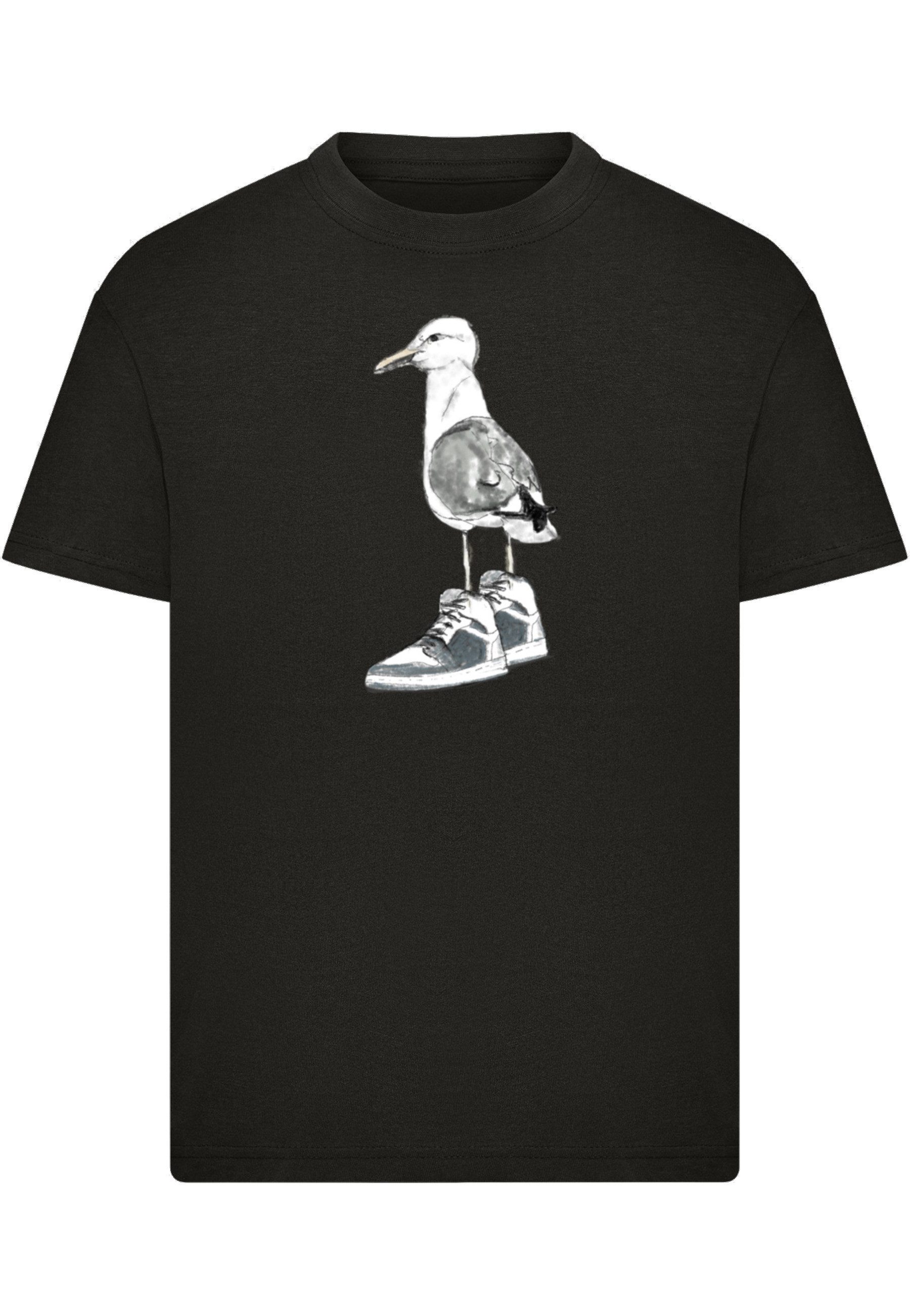 MisterTee T-Shirt MisterTee The Seagull Sneakers Tee (1-tlg)