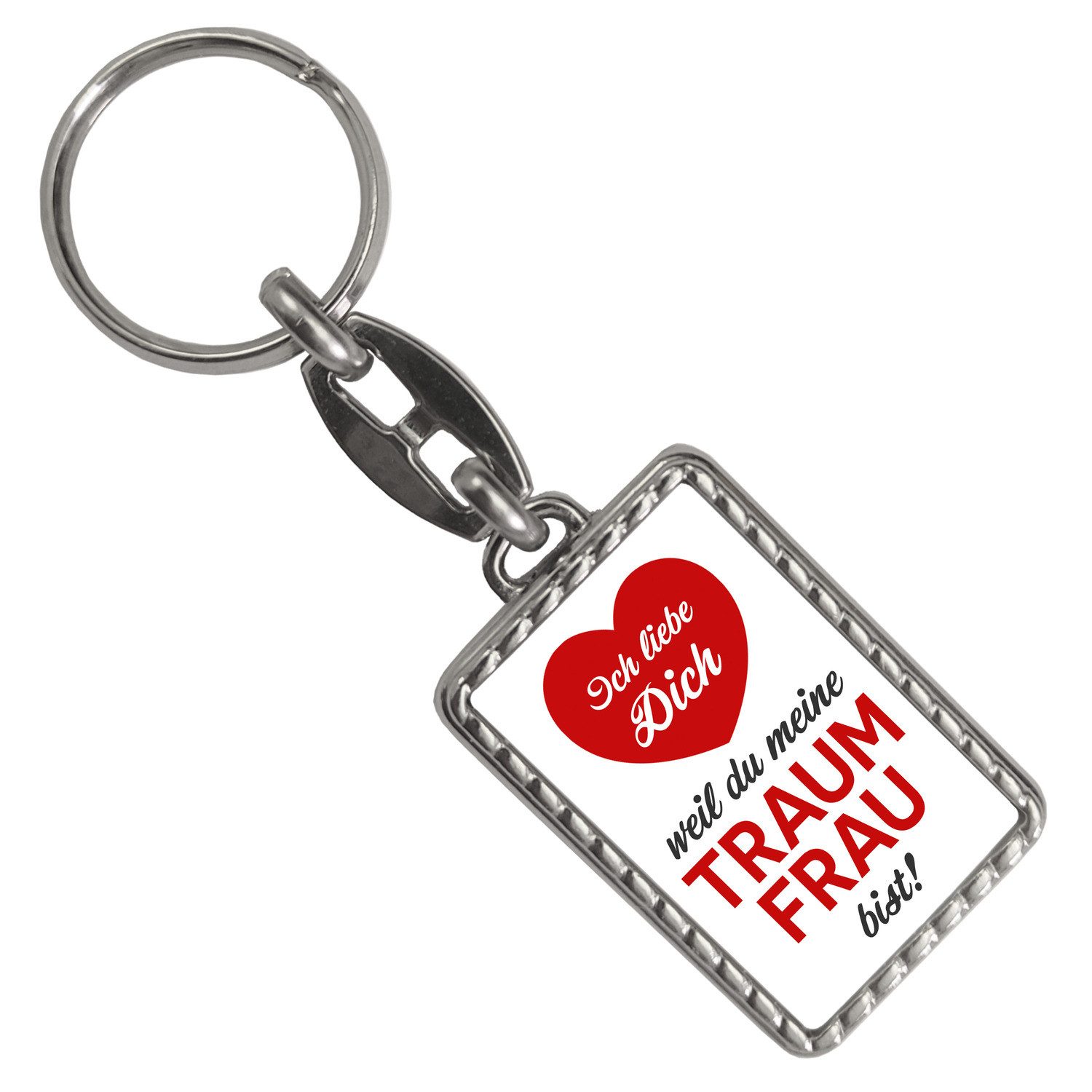 speecheese Schlüsselanhänger Ich liebe dich weil günstig online kaufen