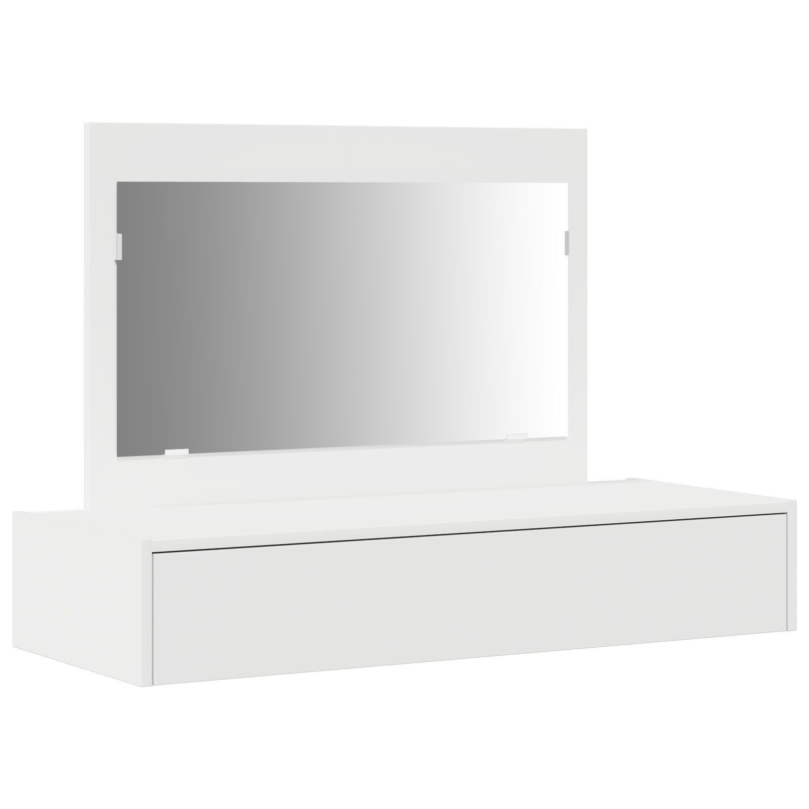 vidaXL Schminktisch Schminktisch Wandmontage Weiß 100x40x70 günstig online kaufen