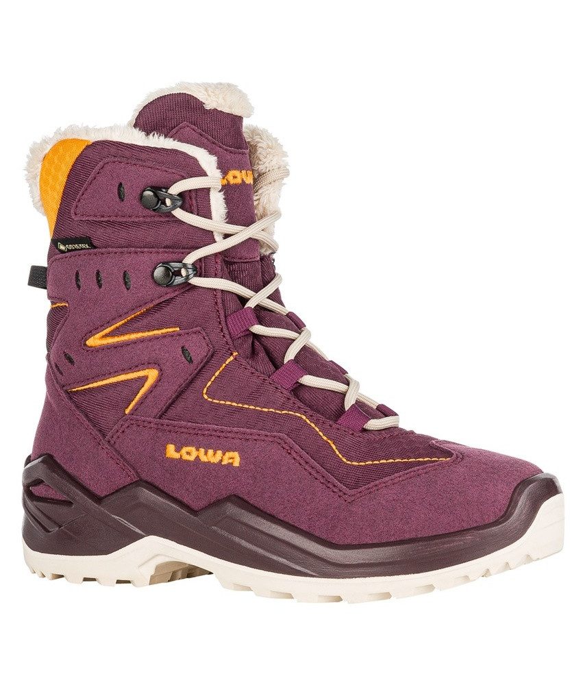 Lowa Lino GTX (Textil/Synthetik, wasserdicht) violett Kinder/Jugendliche Winterstiefel
