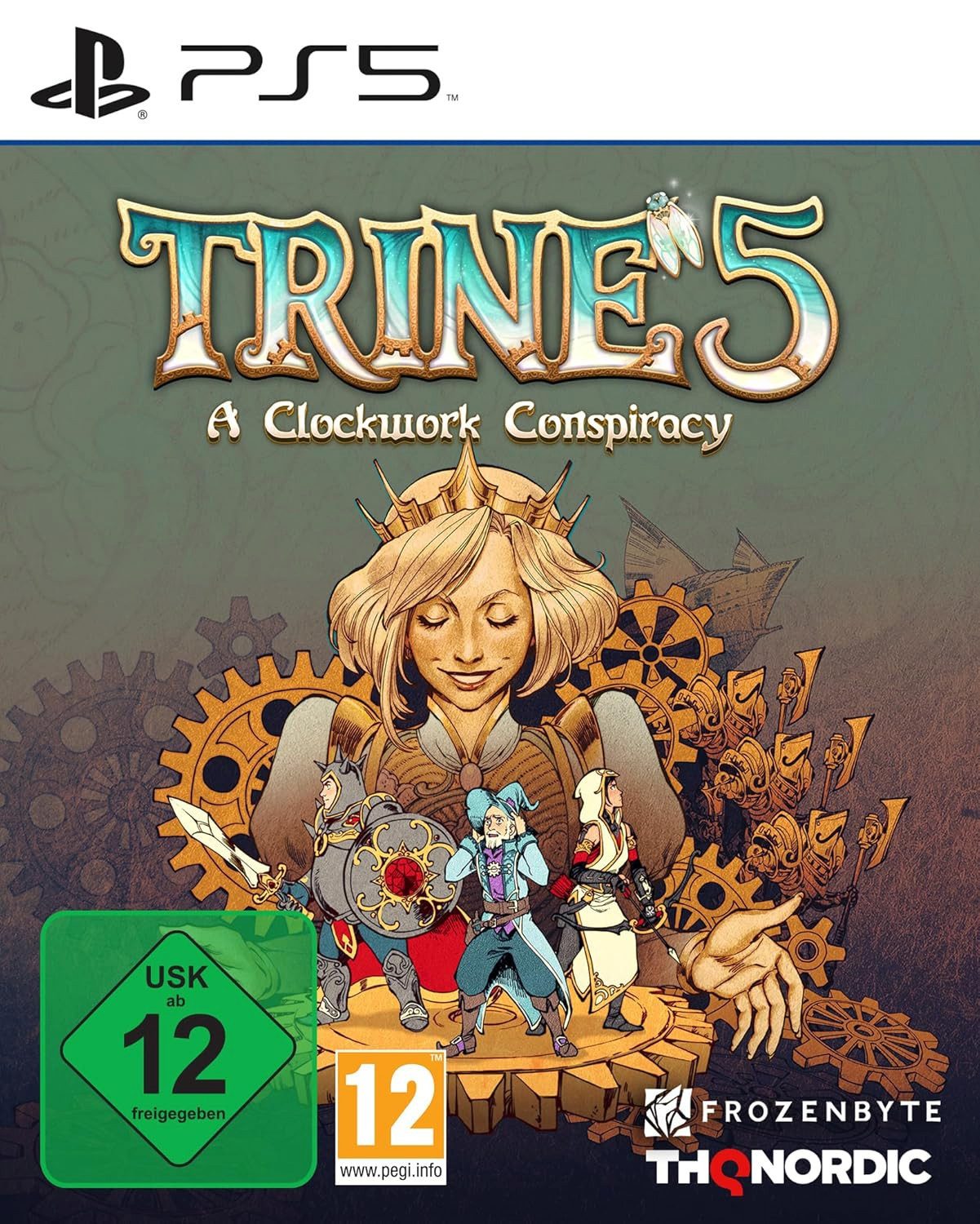 PS5 Trine 5: A Clockwork Conspiracy (Blu-ray Disc), PlayStation 5