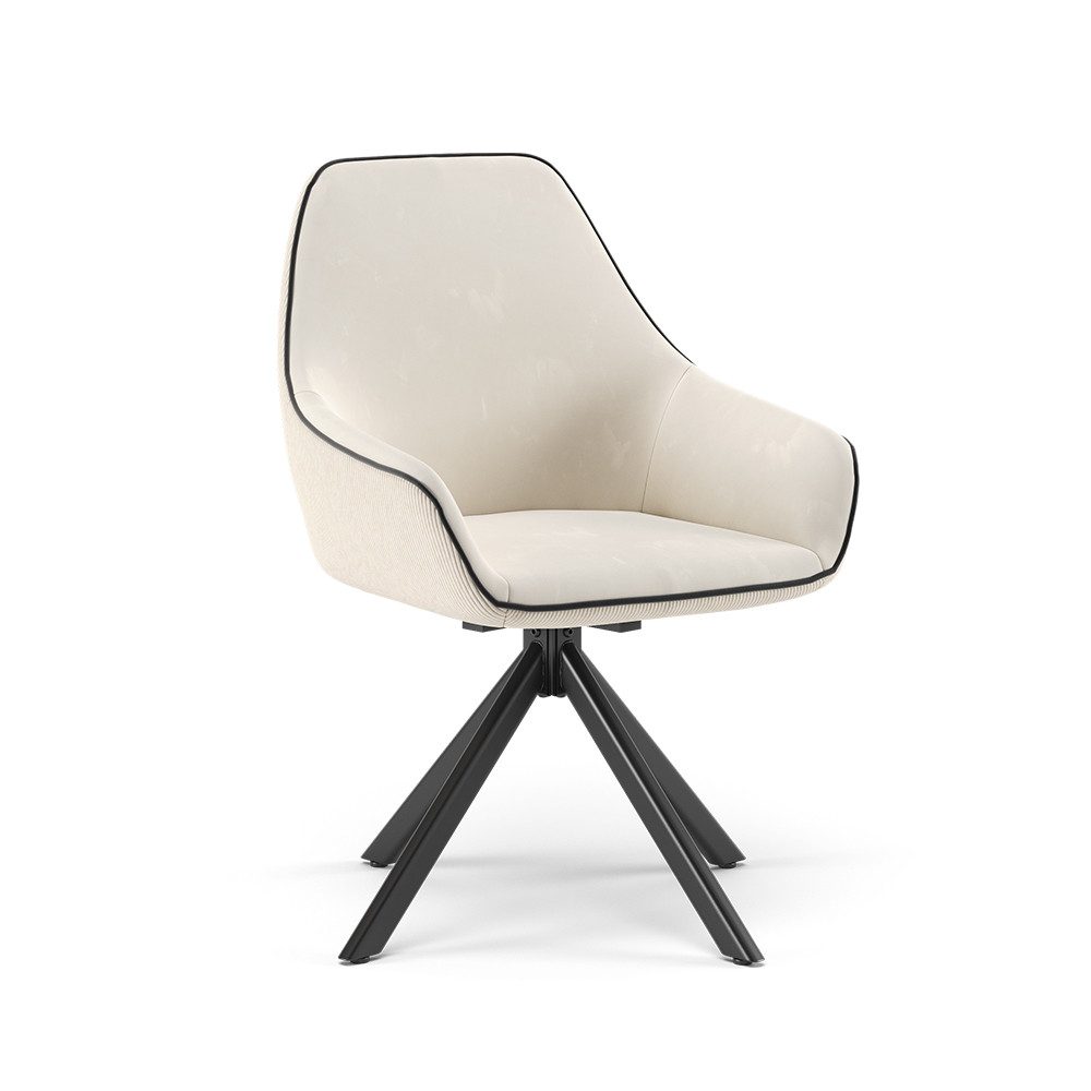 Vicco Esszimmerstuhl Eleganza, Beige, 60 x günstig online kaufen