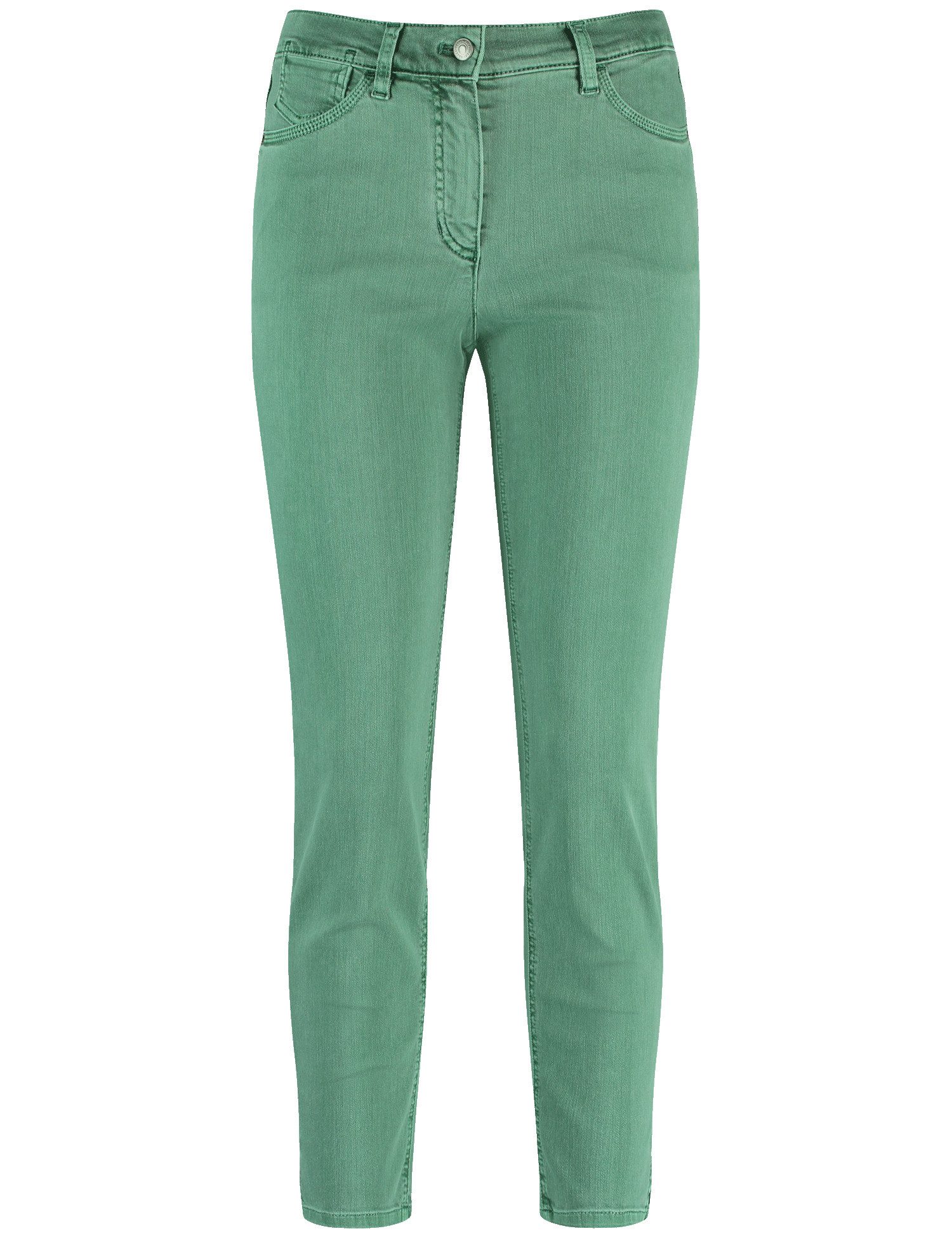 GERRY WEBER Bequeme Jeans HOSE JEANS VERKUERZT