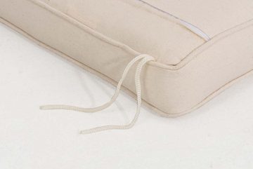 CLP Dekokissen Auflagen für Eisenmöbel, aus 100% Baumwolle