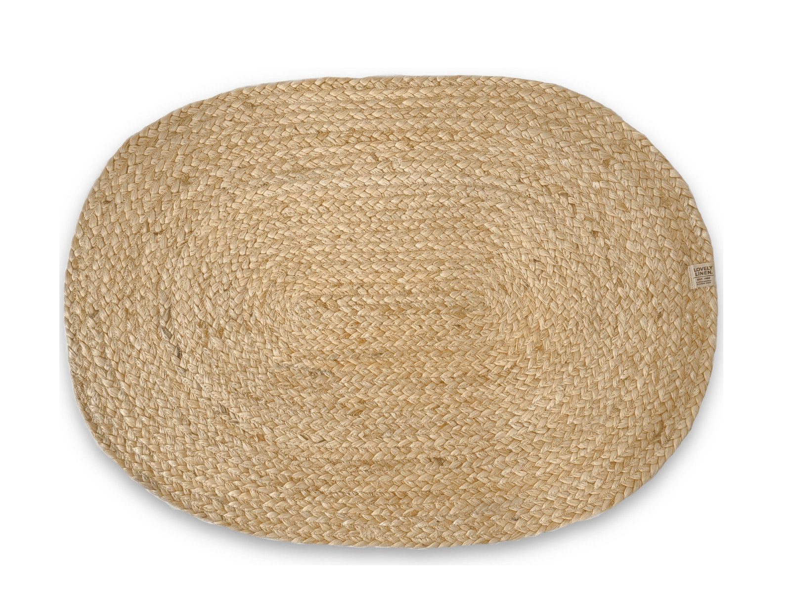 Lovely Linen Platzset Breezy Tischset Jute natural beige 60x80cm