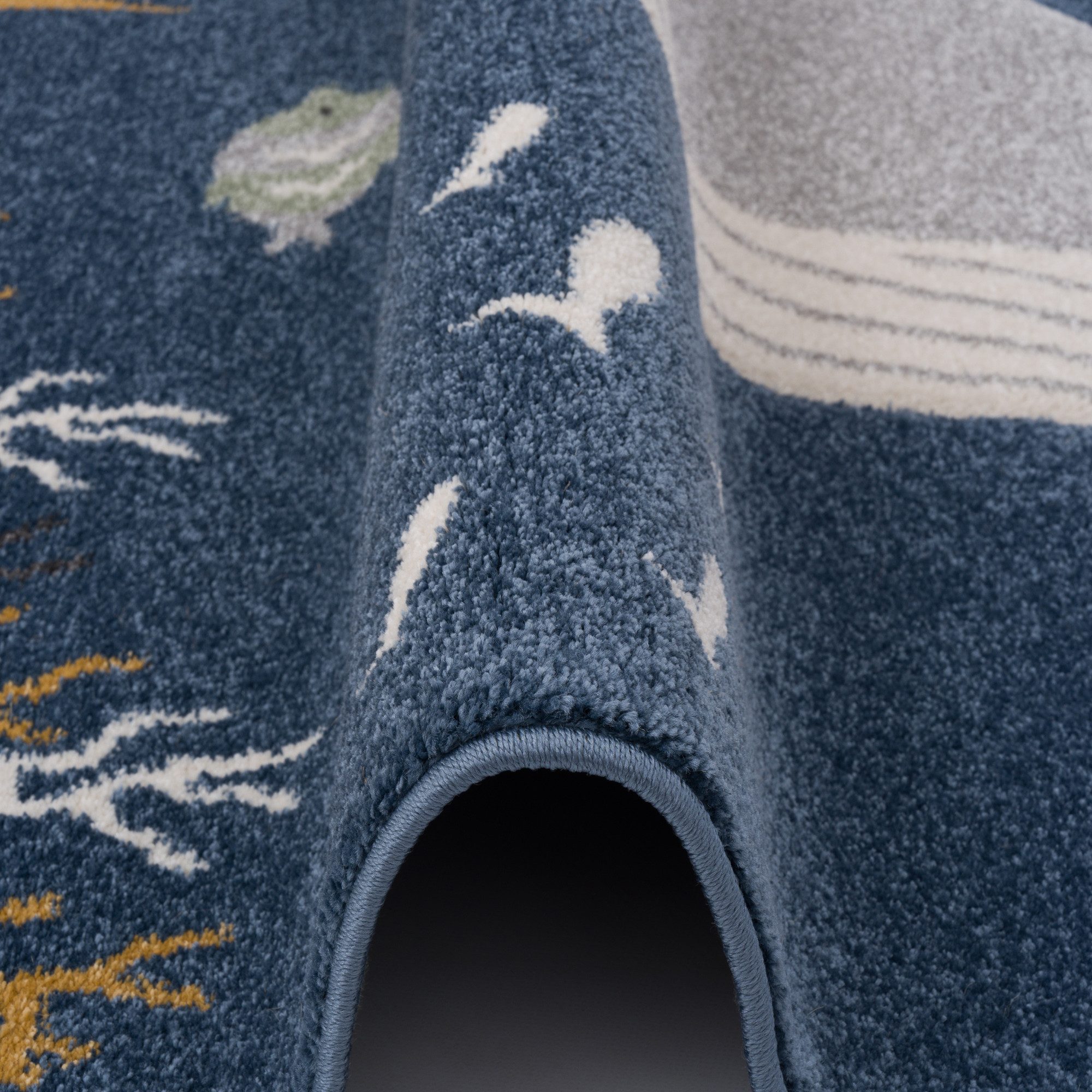 Pergamon Kinderteppich Kinder Teppich Maui Kids Ozean, Rechteckig, Höhe: 13 mm