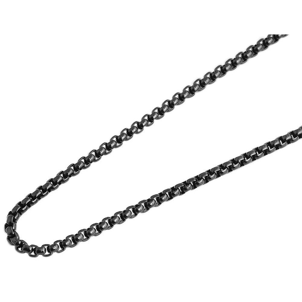 Adelia´s Gliederkette Halskette – Venezianerkette aus Edelstahl, Schöne Geschenkidee zum Weihnachten