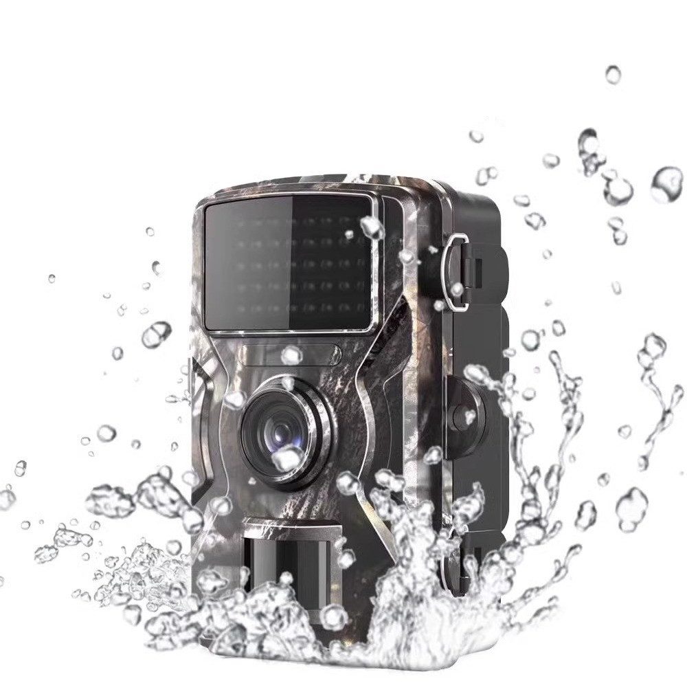 Jioson Überwachungskamera mit Bewegungsmelder, Verbesserte Nachtsicht 12MP Wildkamera (1080P, IP66 Wasserdicht Sicherheitstechnik, Ideal für Außensicherheit)