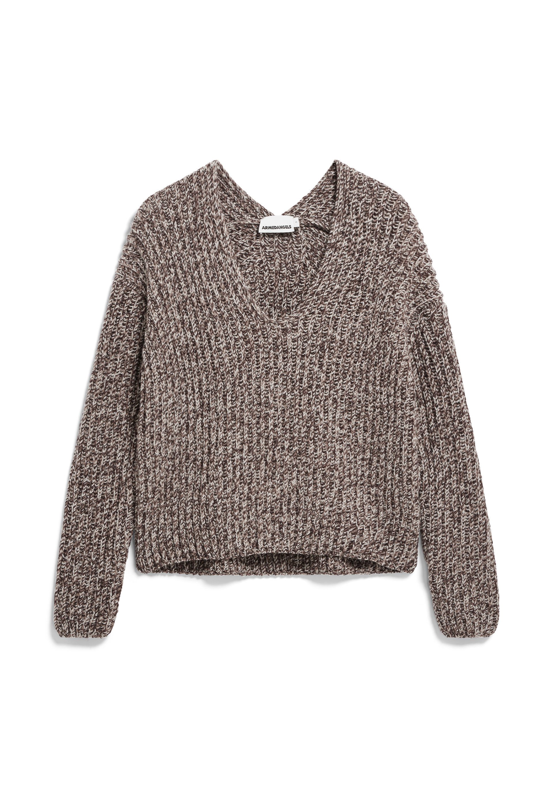Armedangels Strickpullover TIANAA Pullover Loose Fit aus Bio-Woll Mix (Loos günstig online kaufen