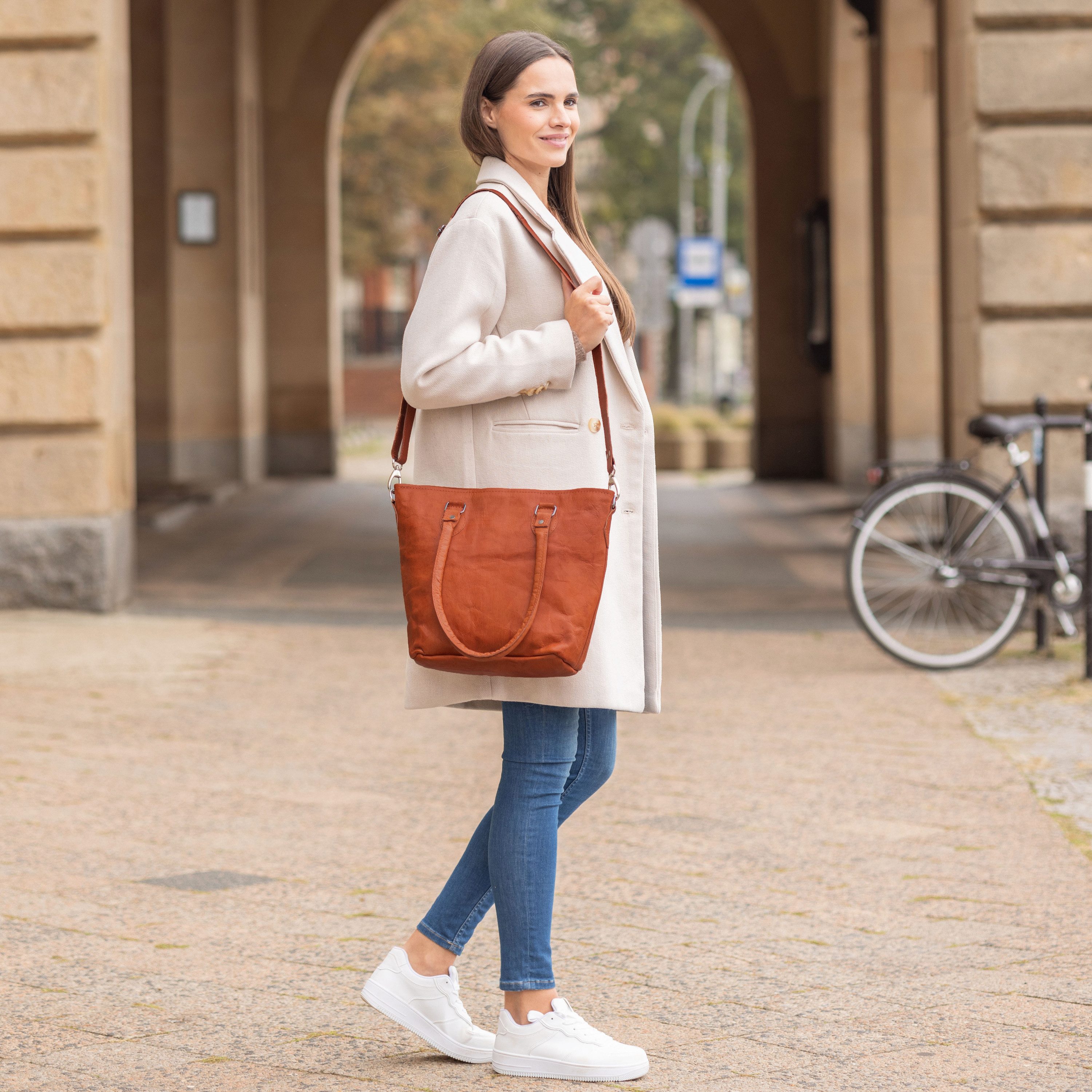 Gusti Leder Shopper Gusti Leder Handtasche Therese (1-tlg)