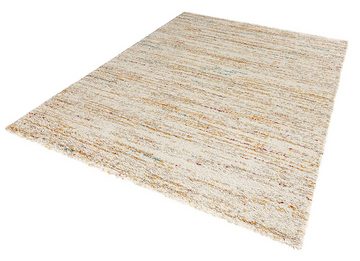 Teppich Hochflor Teppich Chic meliert creme, MINT RUGS, rechteckig, Höhe: 30 mm