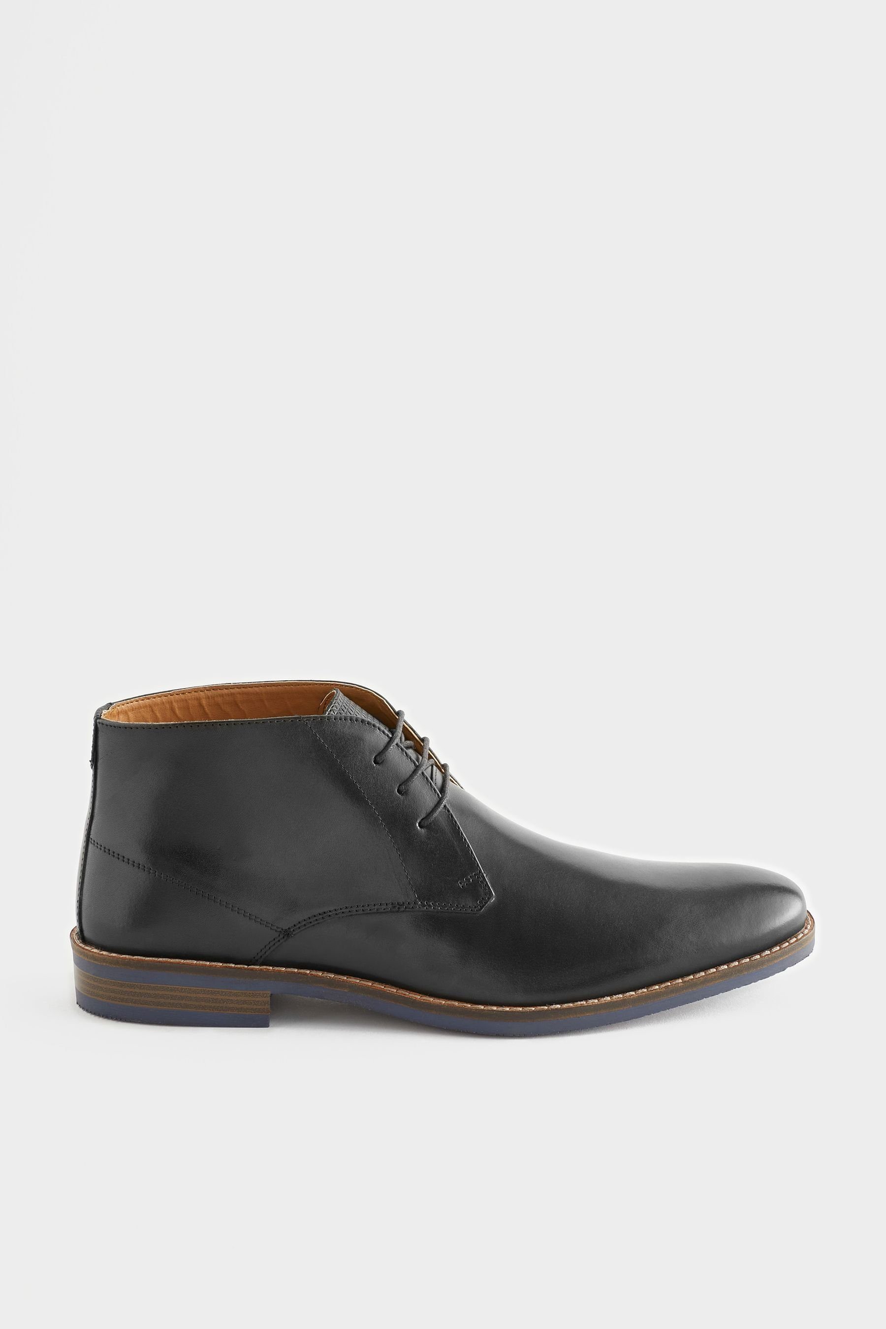 Next Halbhohe Schuhe aus Leder Stiefel günstig online kaufen