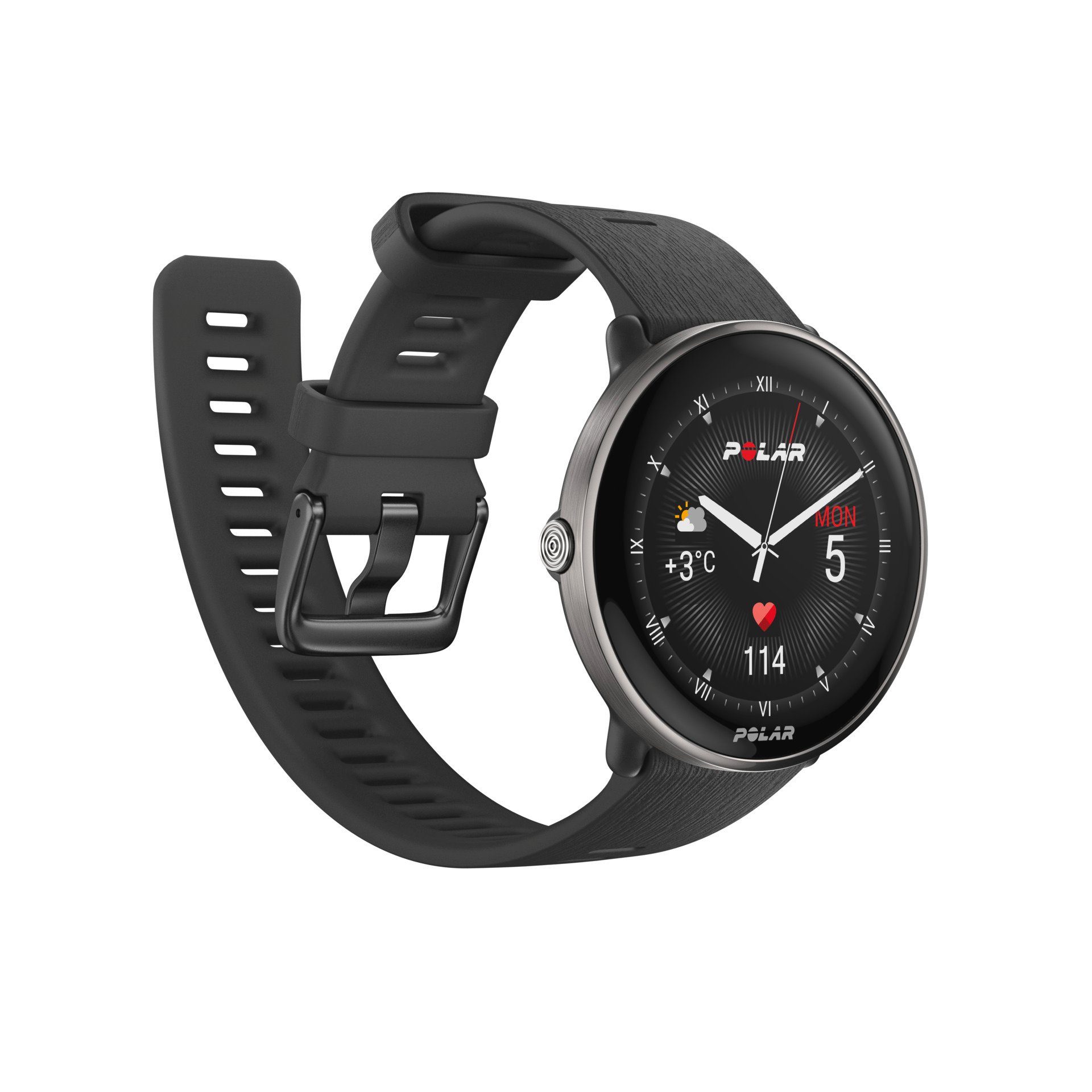 Polar Ignite 3 Titanium/Schwarz