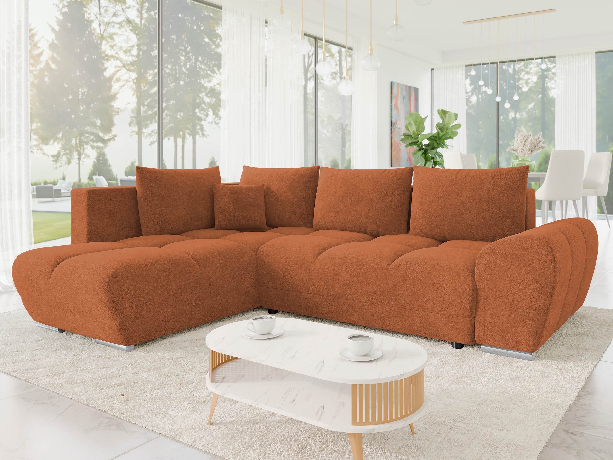 MIRJAN24 Ecksofa Forest, mit Schlaffunktion und günstig online kaufen