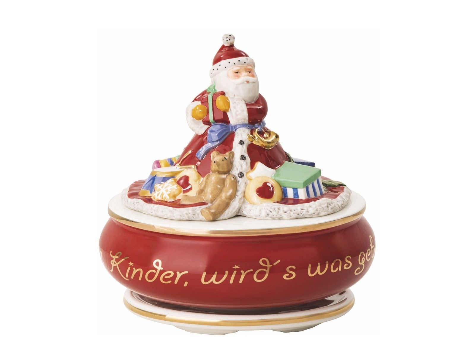 Rosenthal Weihnachtsfigur 2026 Morgen, Kinder, wird's was geben Spieluhr