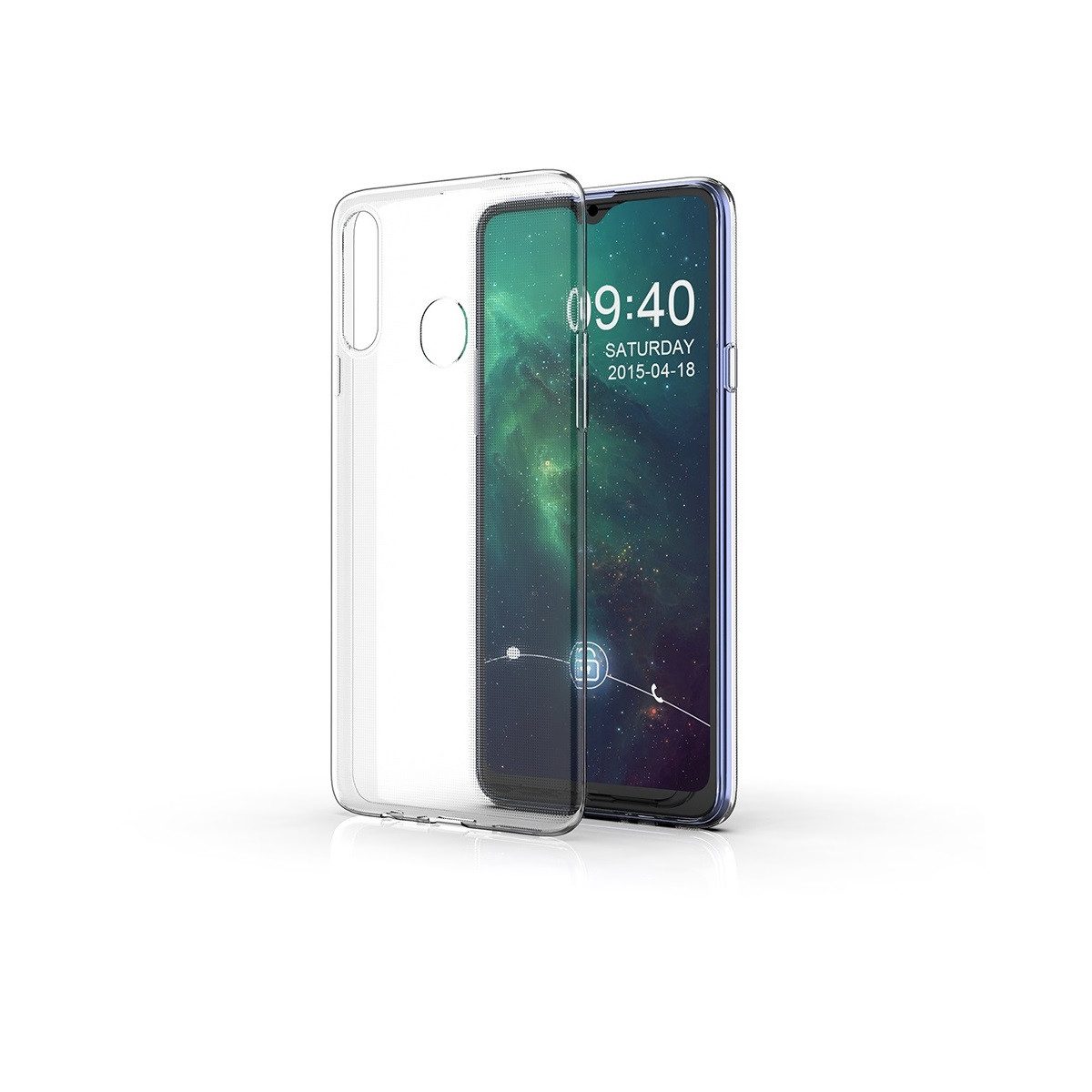 Ventarent Handyhülle Handy Hülle Case transparent passt für Samsung Galaxy A20s 6,5", passt für Samsung Galaxy A20s