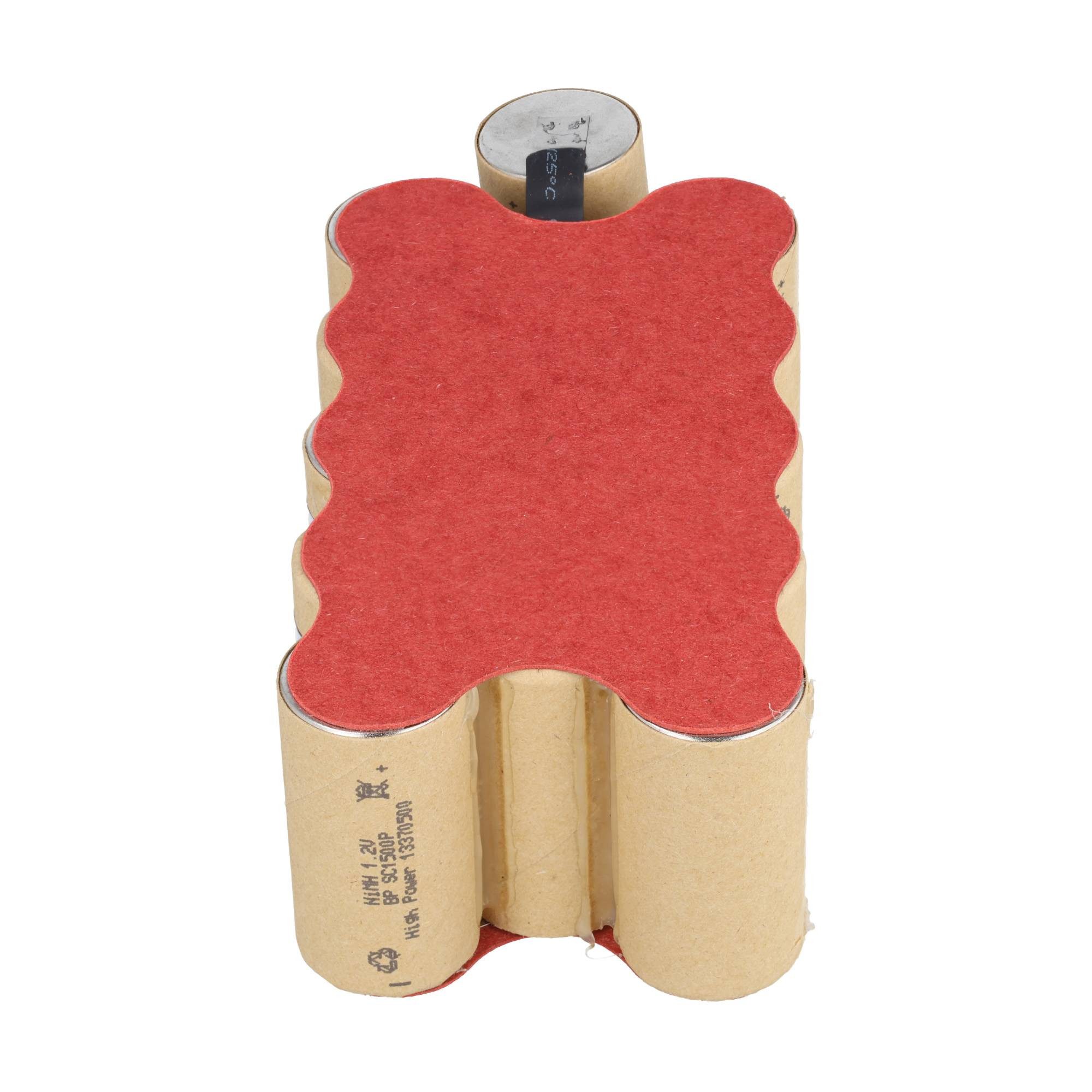 AccuCell Einsatz für Werkzeugakku NiMH 18V 1,5Ah zum Selbsteinbau passend für Akku 1500 mAh (18,0 V)