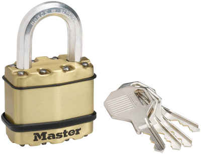 Master Lock Vorhängeschloss »Excell«, Sicherheitsklasse 9, Messing